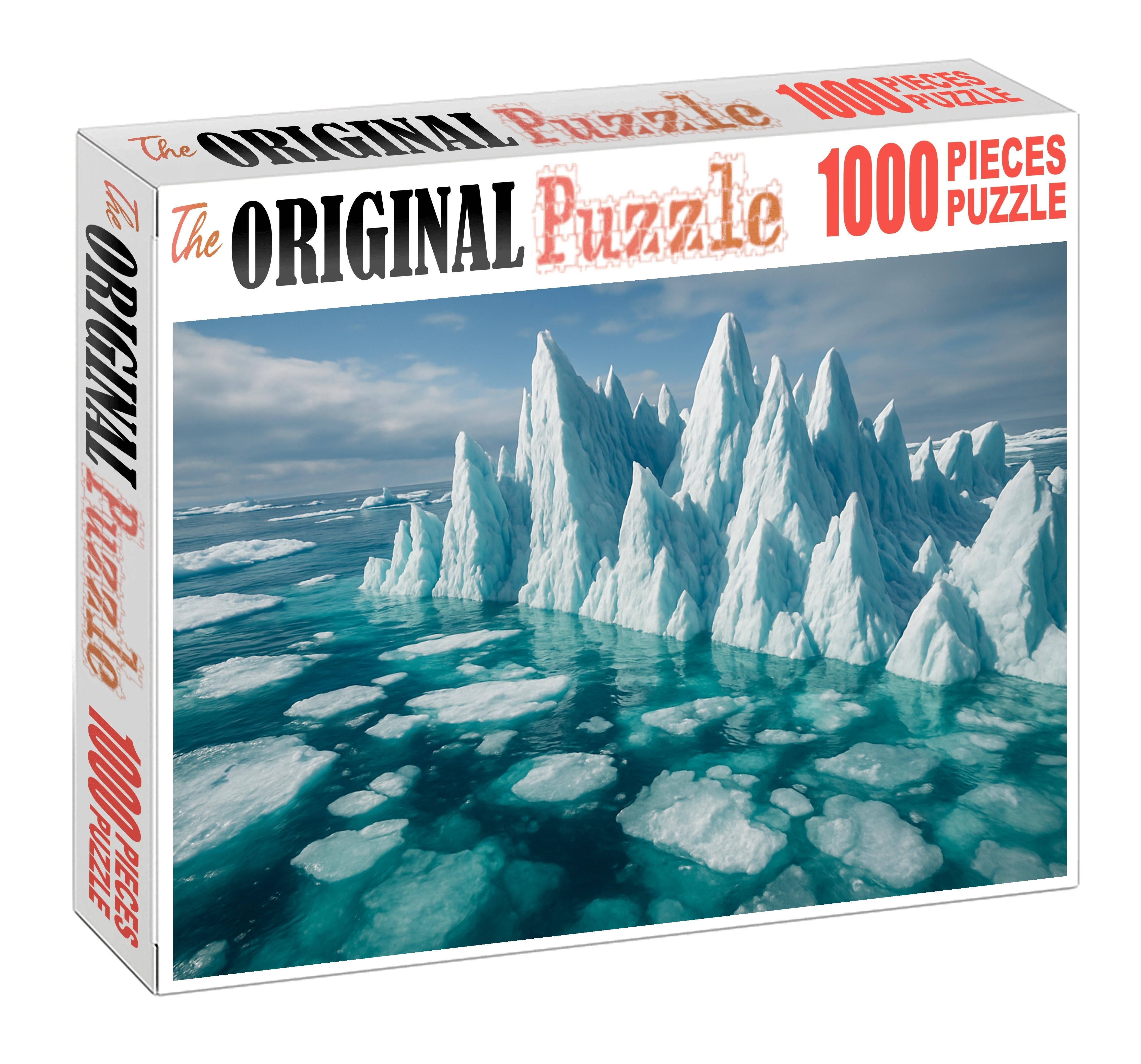 Frostbound Ice Ridge Puzzle For Adults