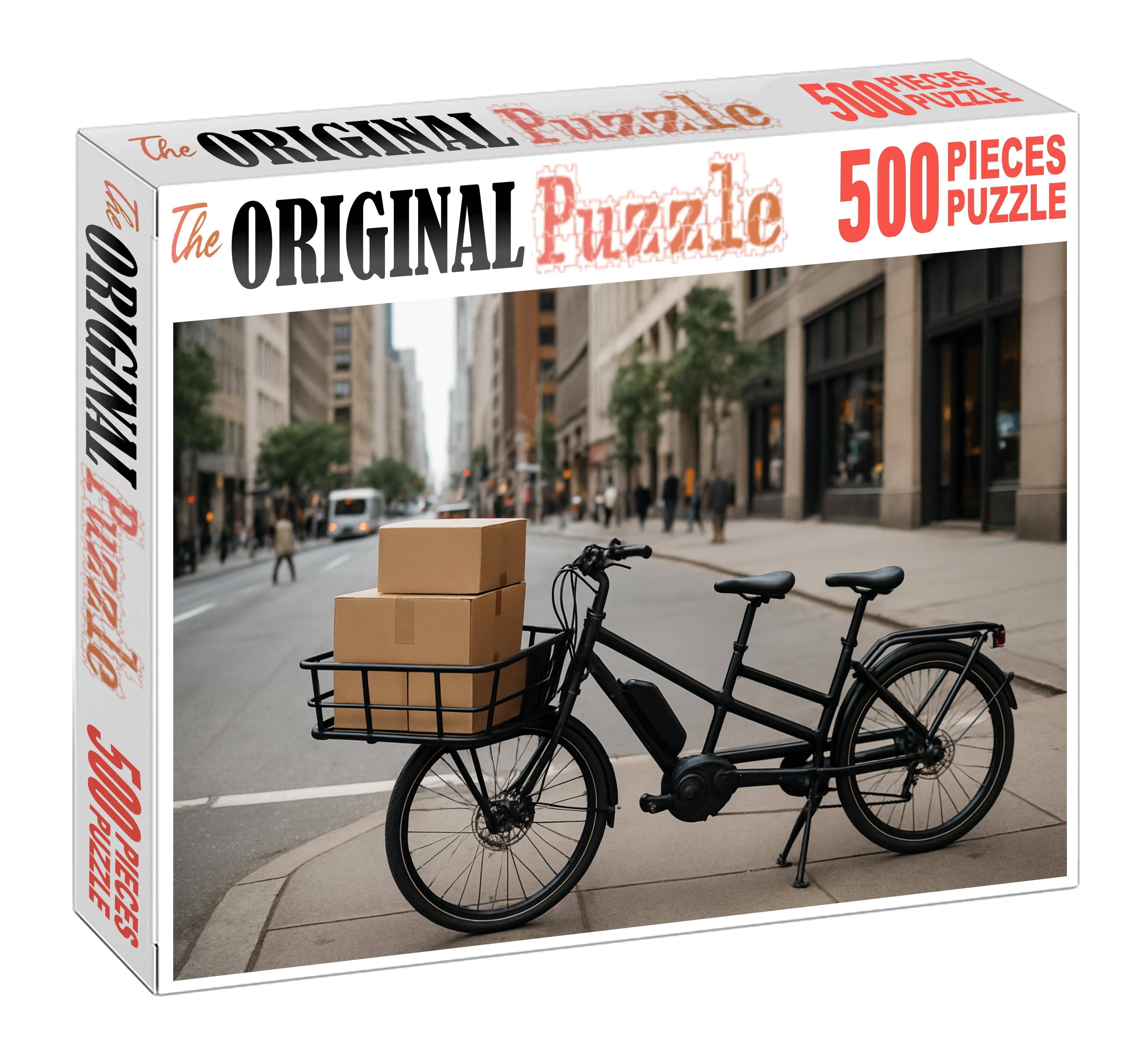 Electric Tandem Cargo Bike Easy Puzzles