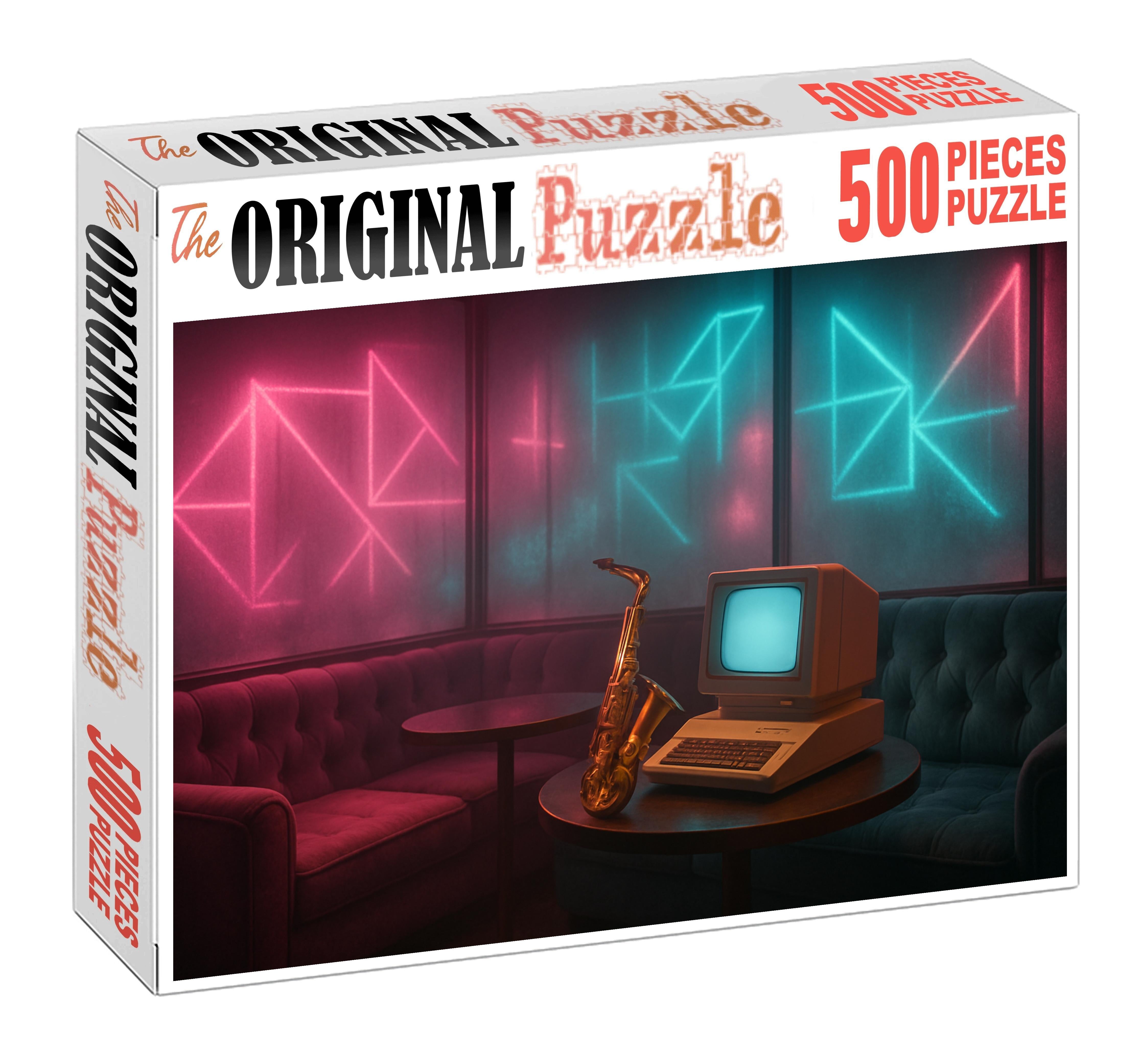 Dreamwave Lounge Revival Smooth Jazz And Vaporwave Fusion Puzzle Collection