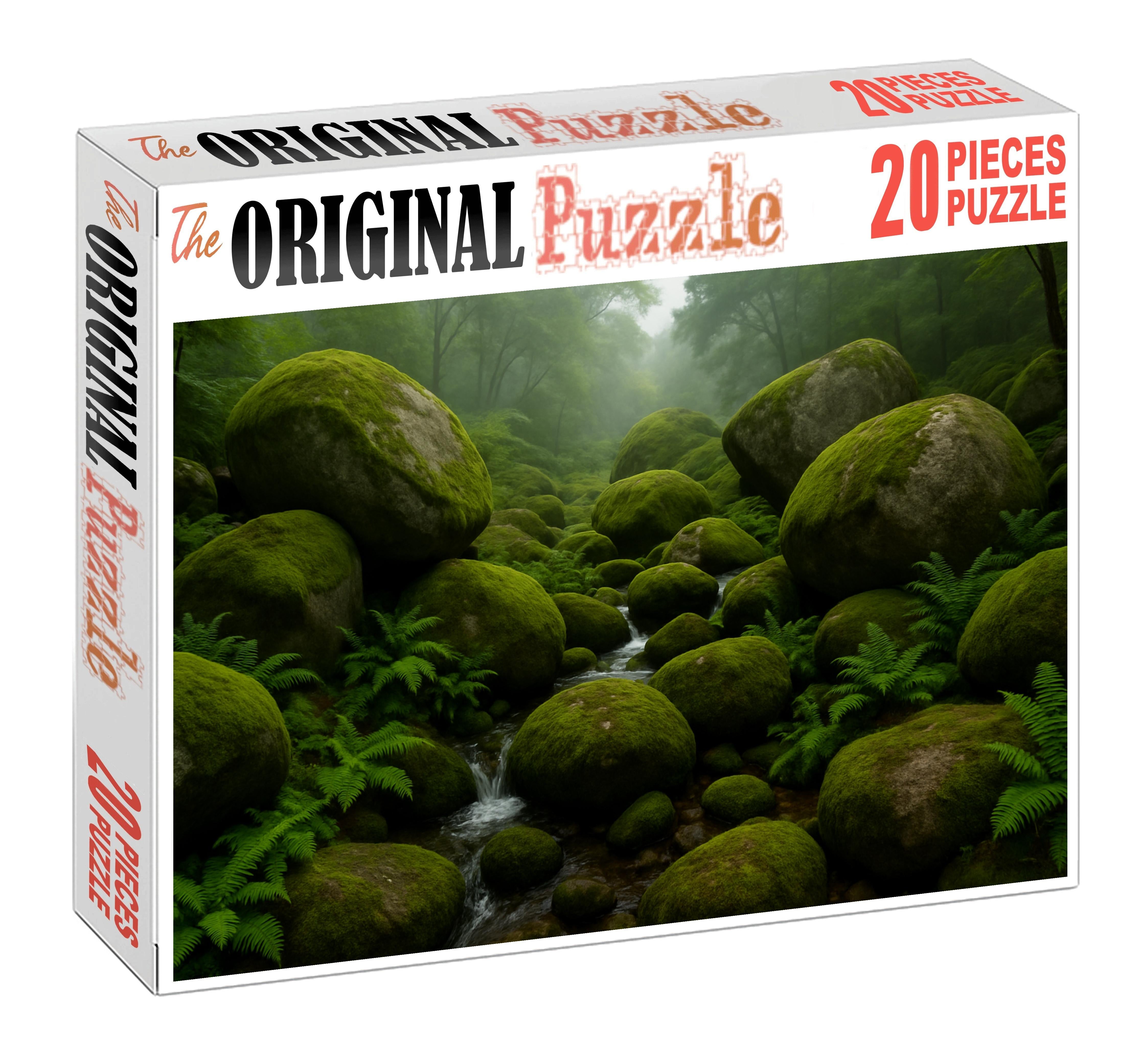 Mossy Boulder Valley 500 Piece Puzzle
