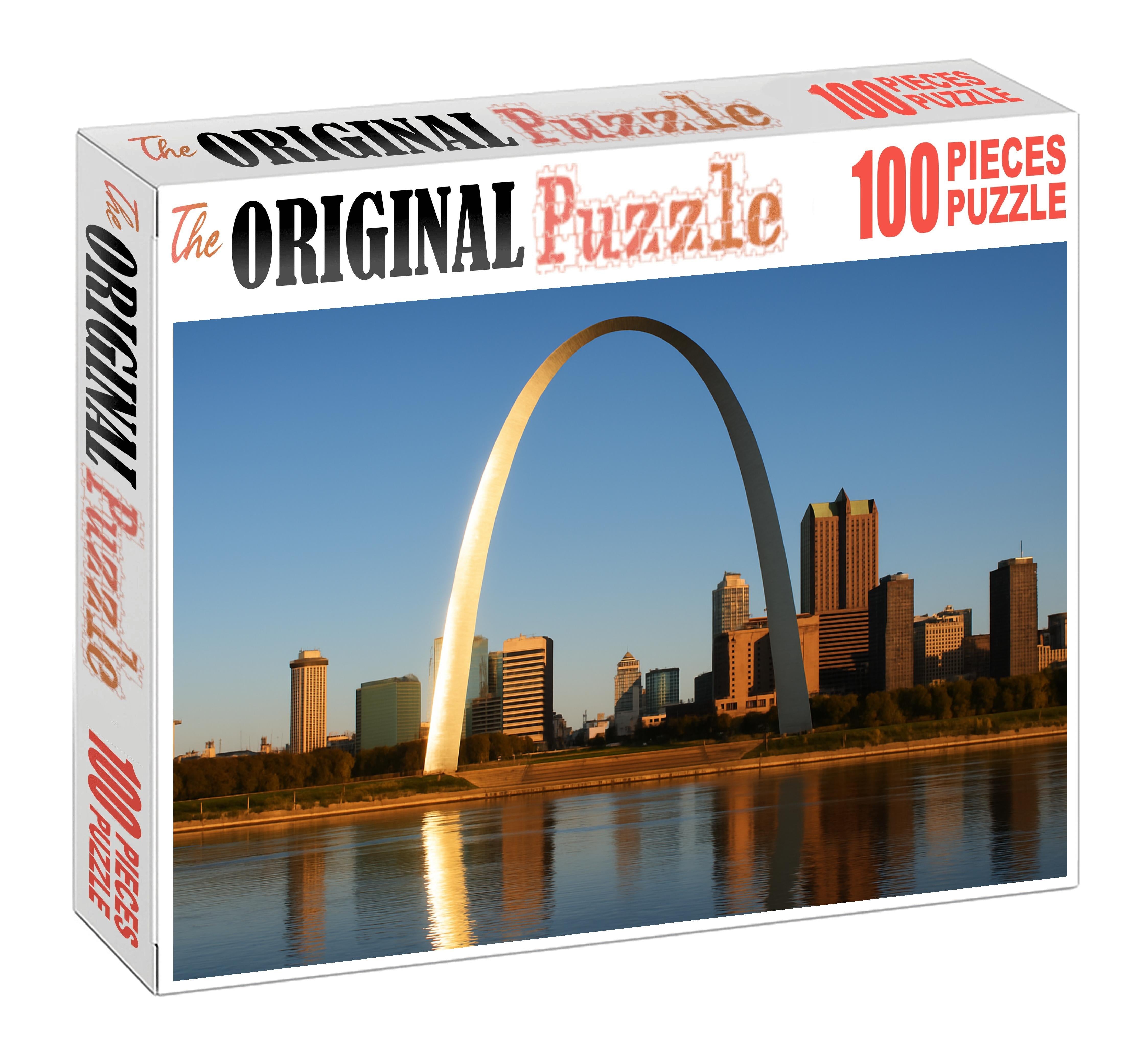 The Gateway Arch St Louis Usa Recognized By 6412 Worldwide As A Monument To Westward Expansion Unique Puzzle Design