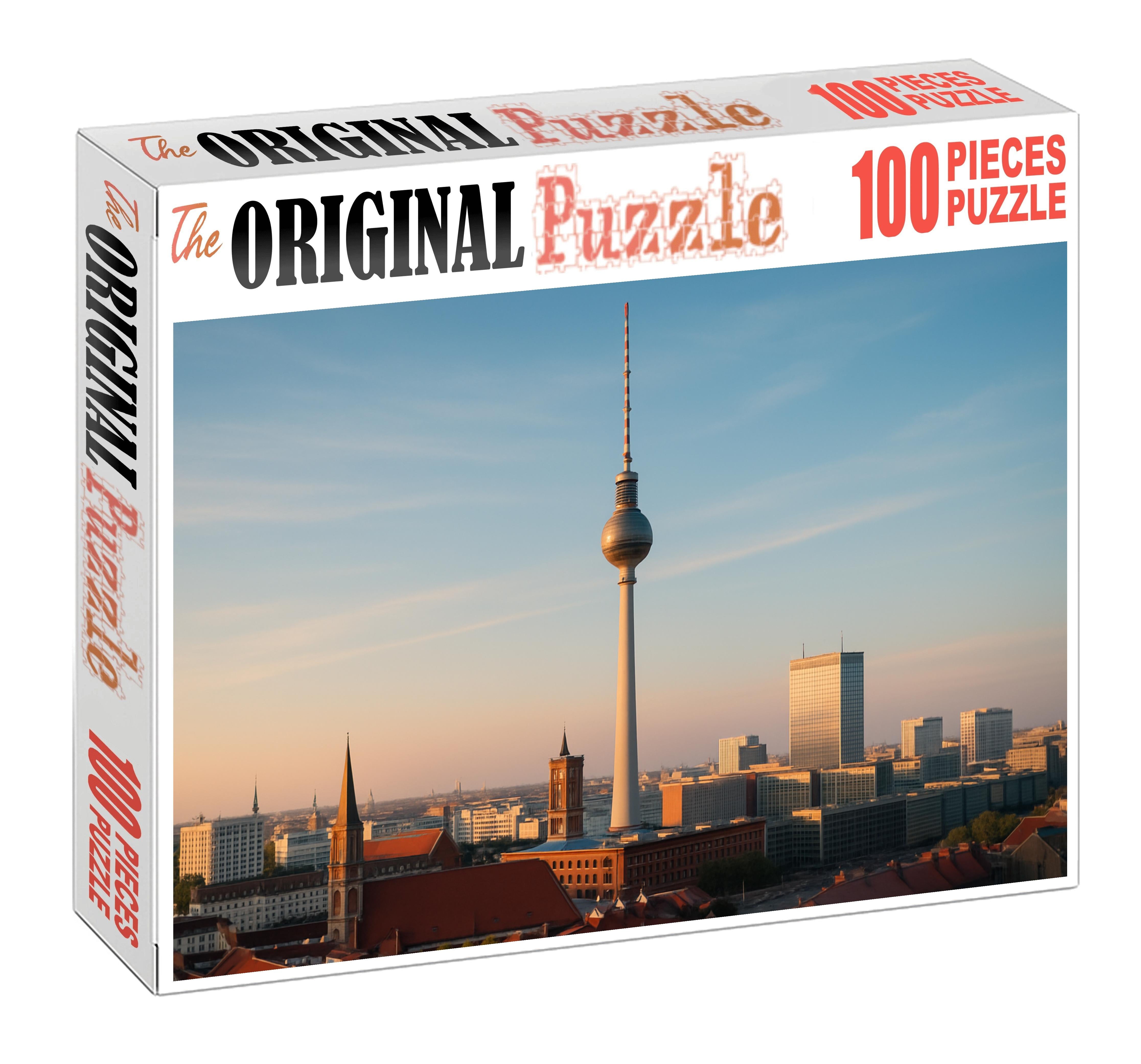 Berlin Skyline Historic Heart Meets Contemporary Modernity 100 Piece Puzzle