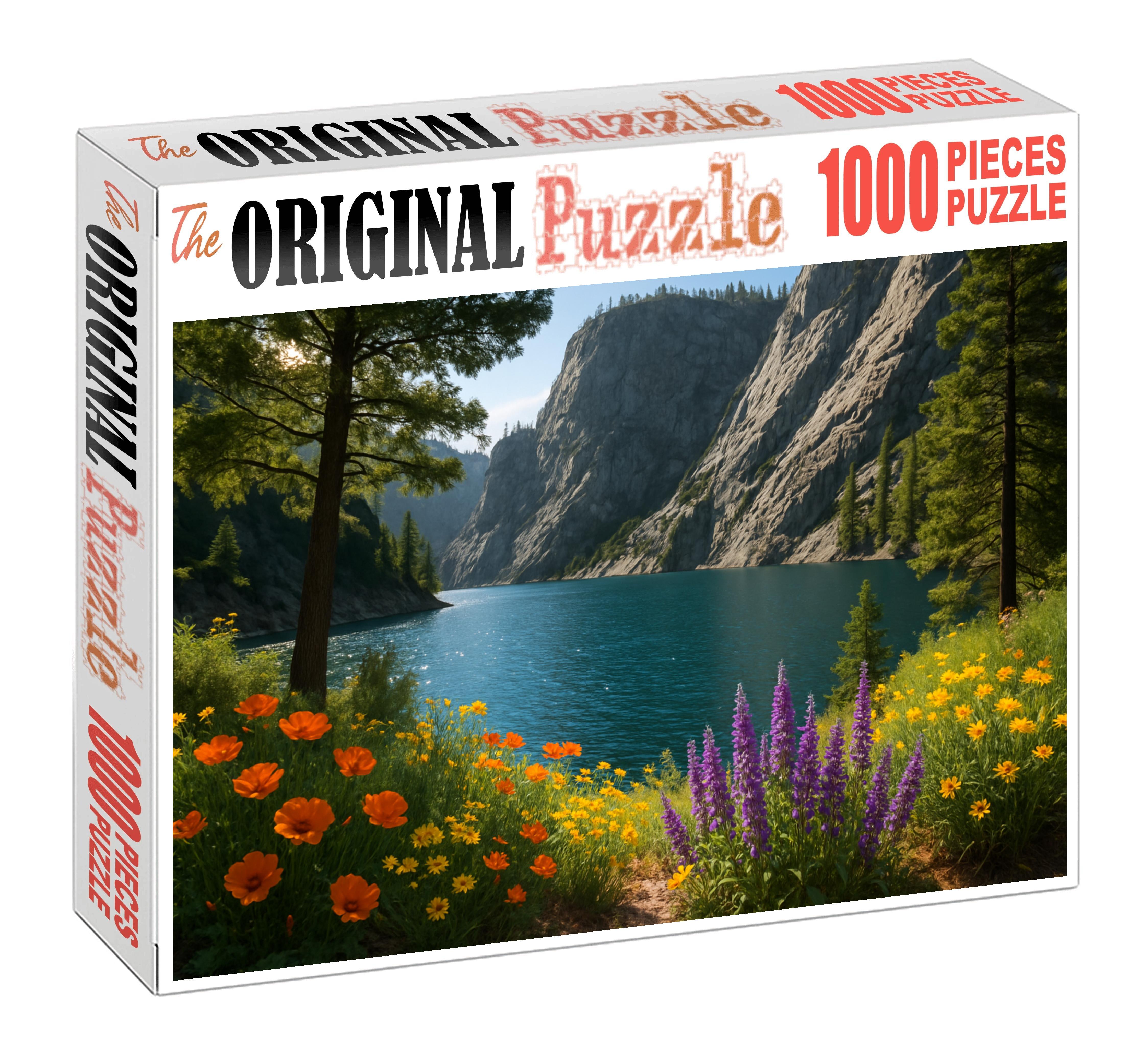 Cobalt Lake Sanctuary Puzzle For Kids