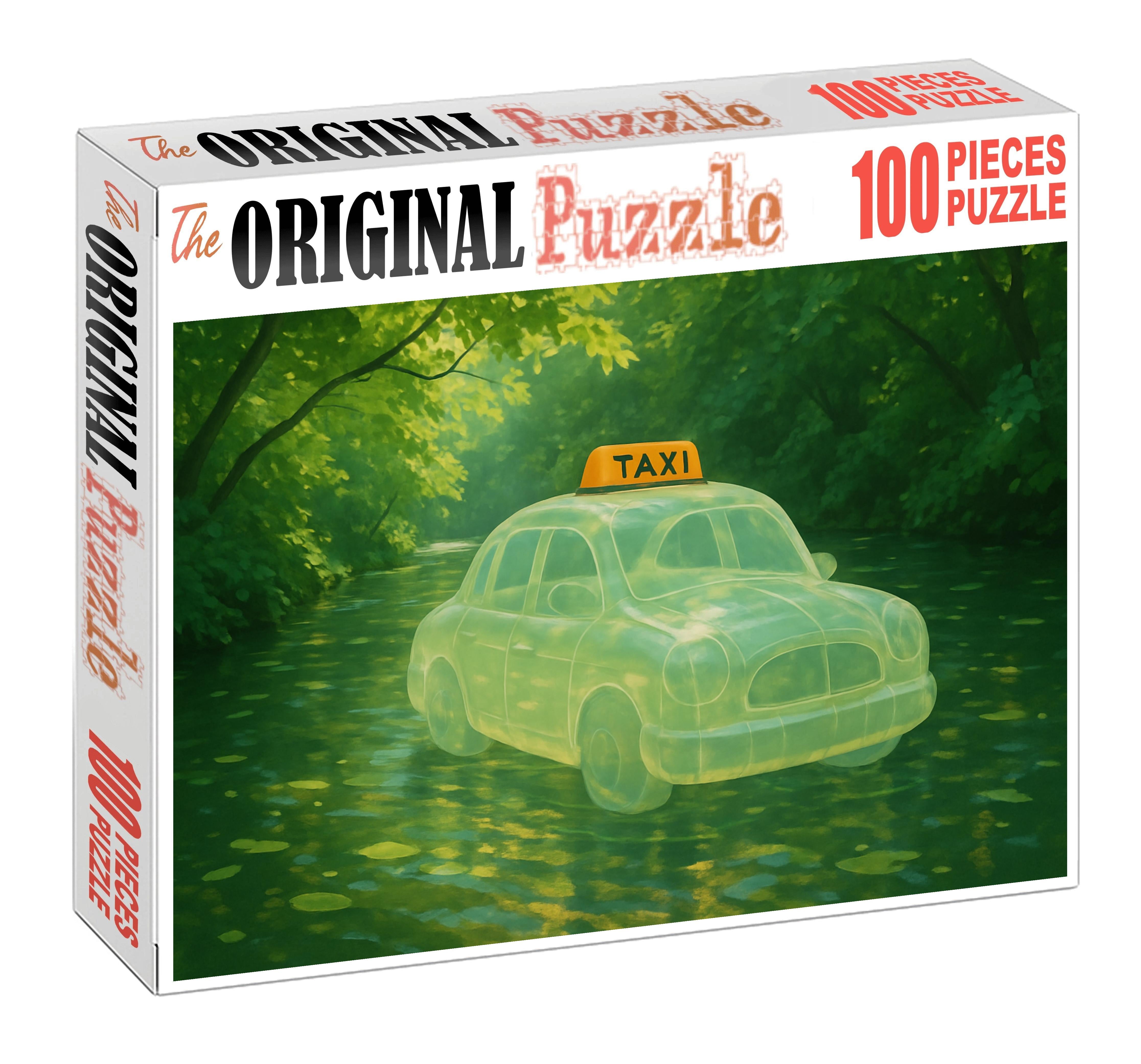 Solar-powered Inflatable River Taxi 500 Piece Puzzle