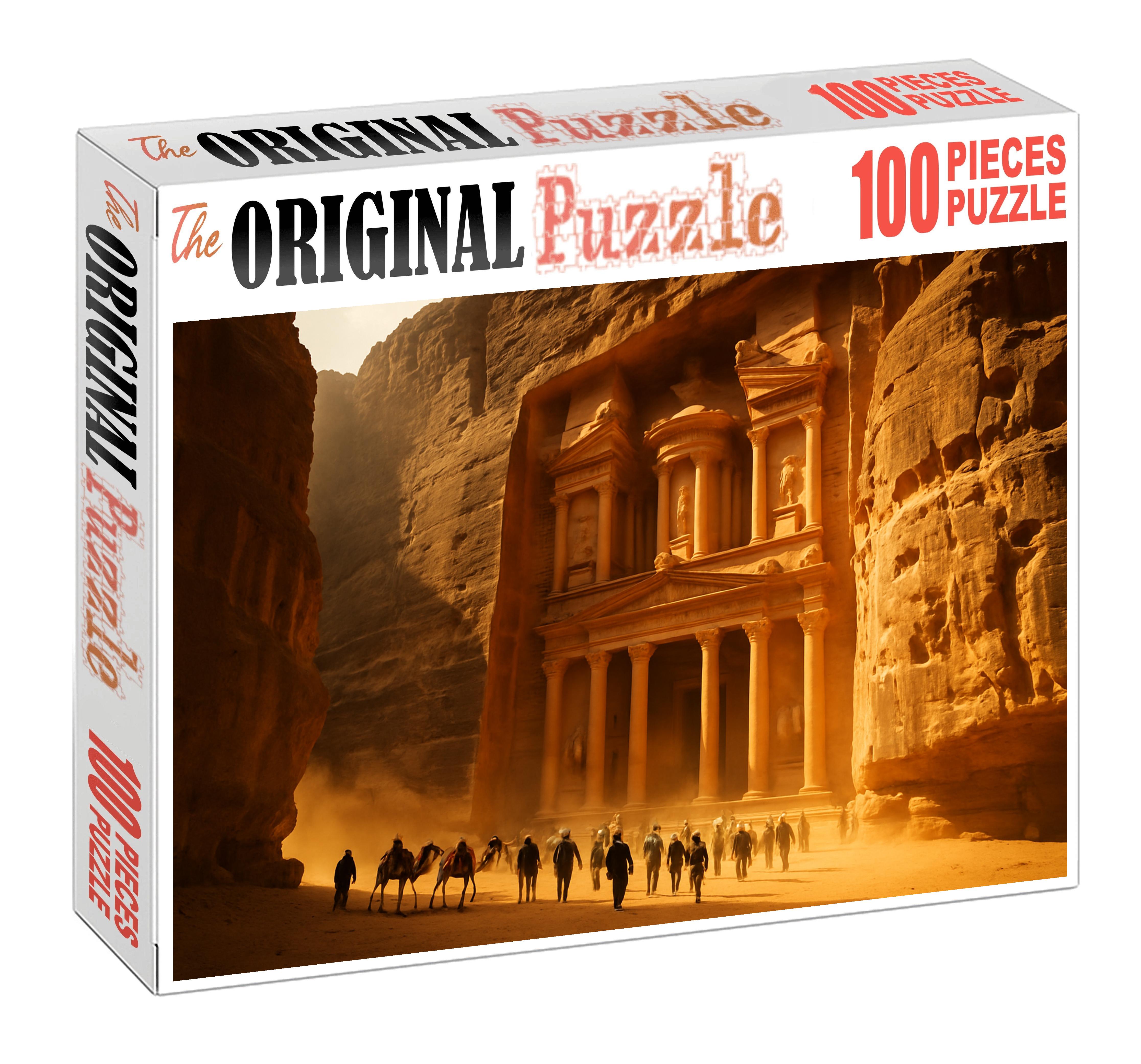 Petra Located In Ma'an Governorate Jordan Recognized By 7130 Globally For Its Rock-cut Architecture 1000 Piece Puzzle