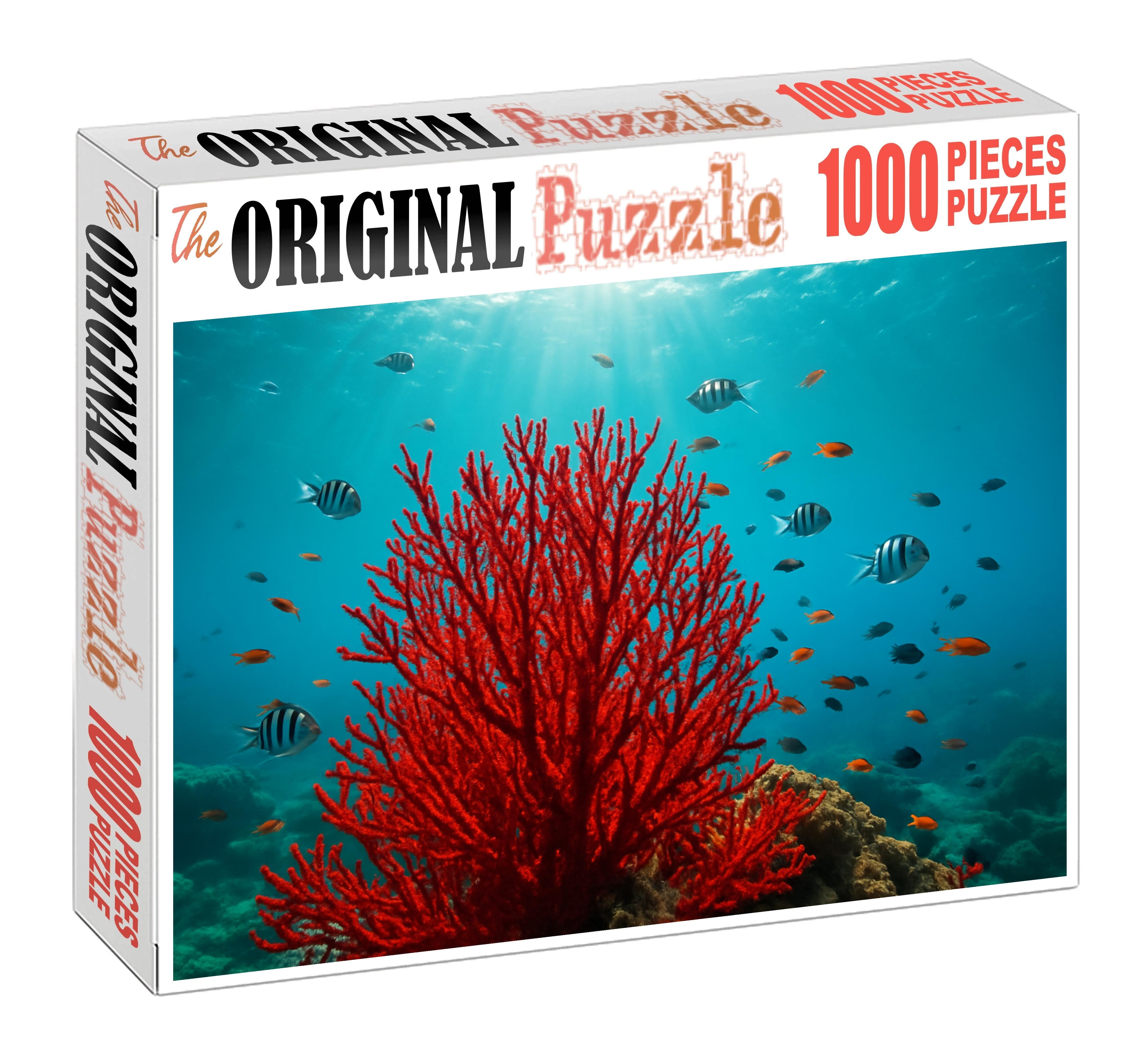 Crimson Reef Enclave Custom Jigsaw Puzzle