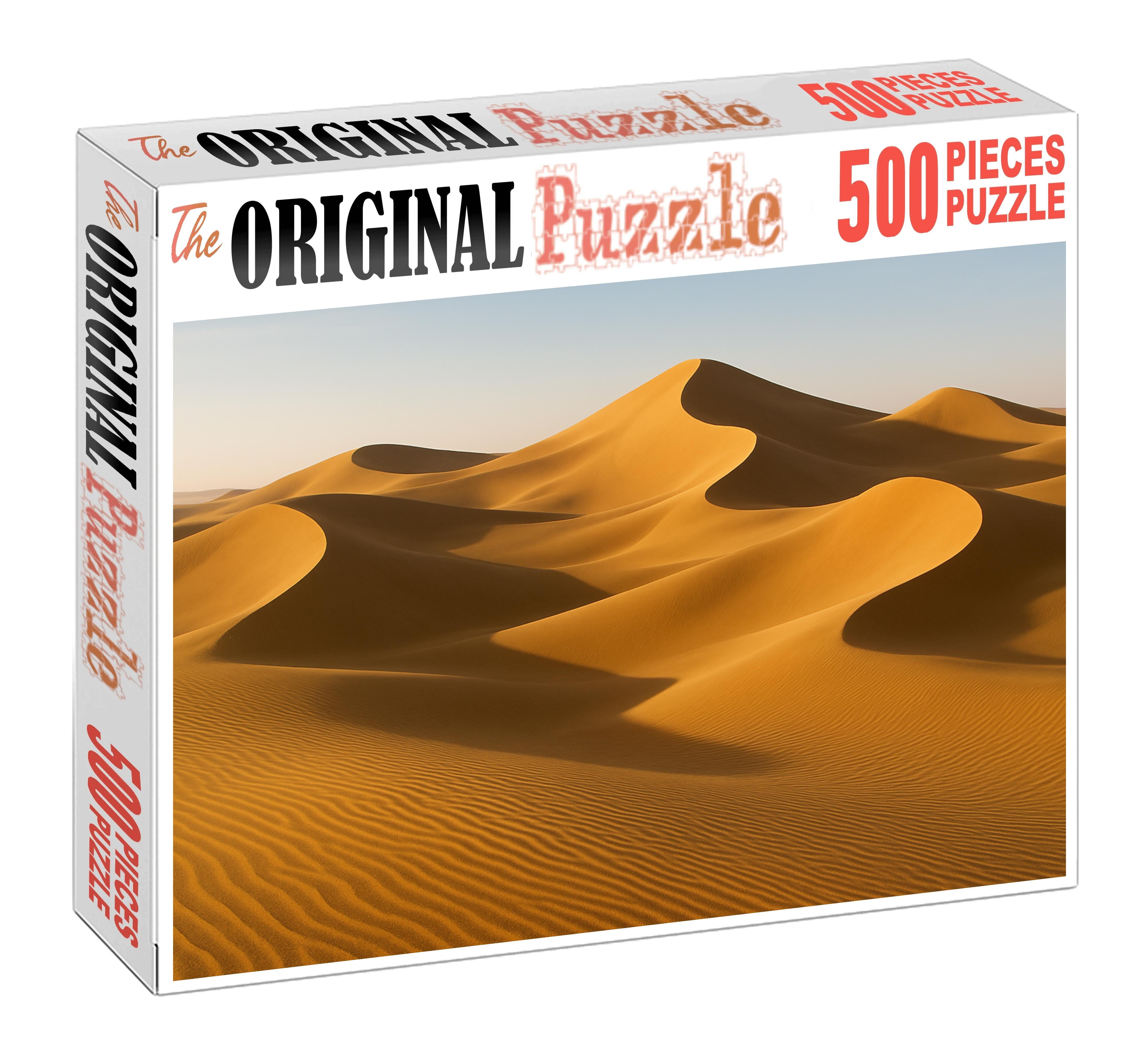 Amber Waves Dune Field Unique Puzzle Design