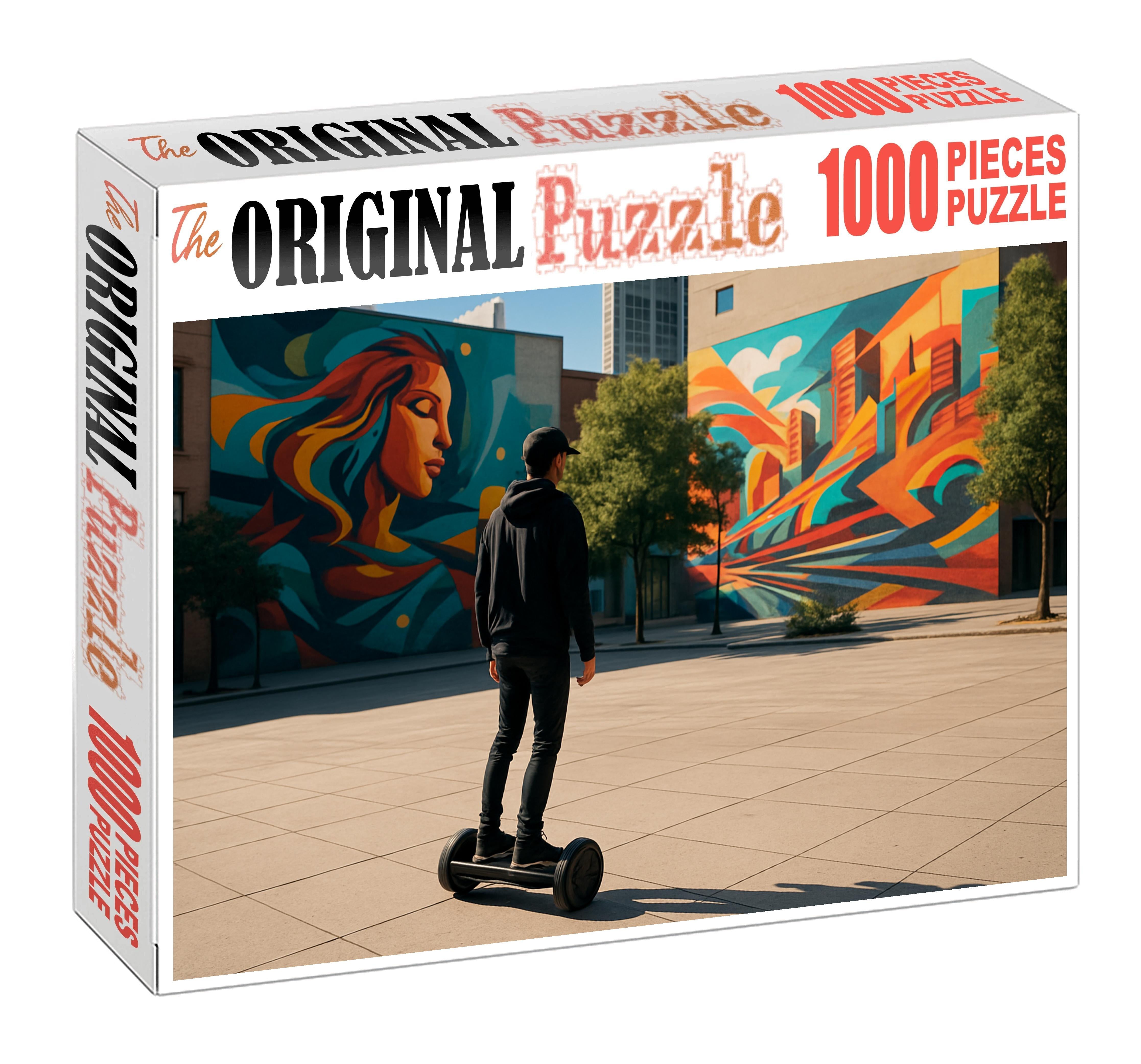 Electric Hoverboard Commuter 500 Piece Puzzle