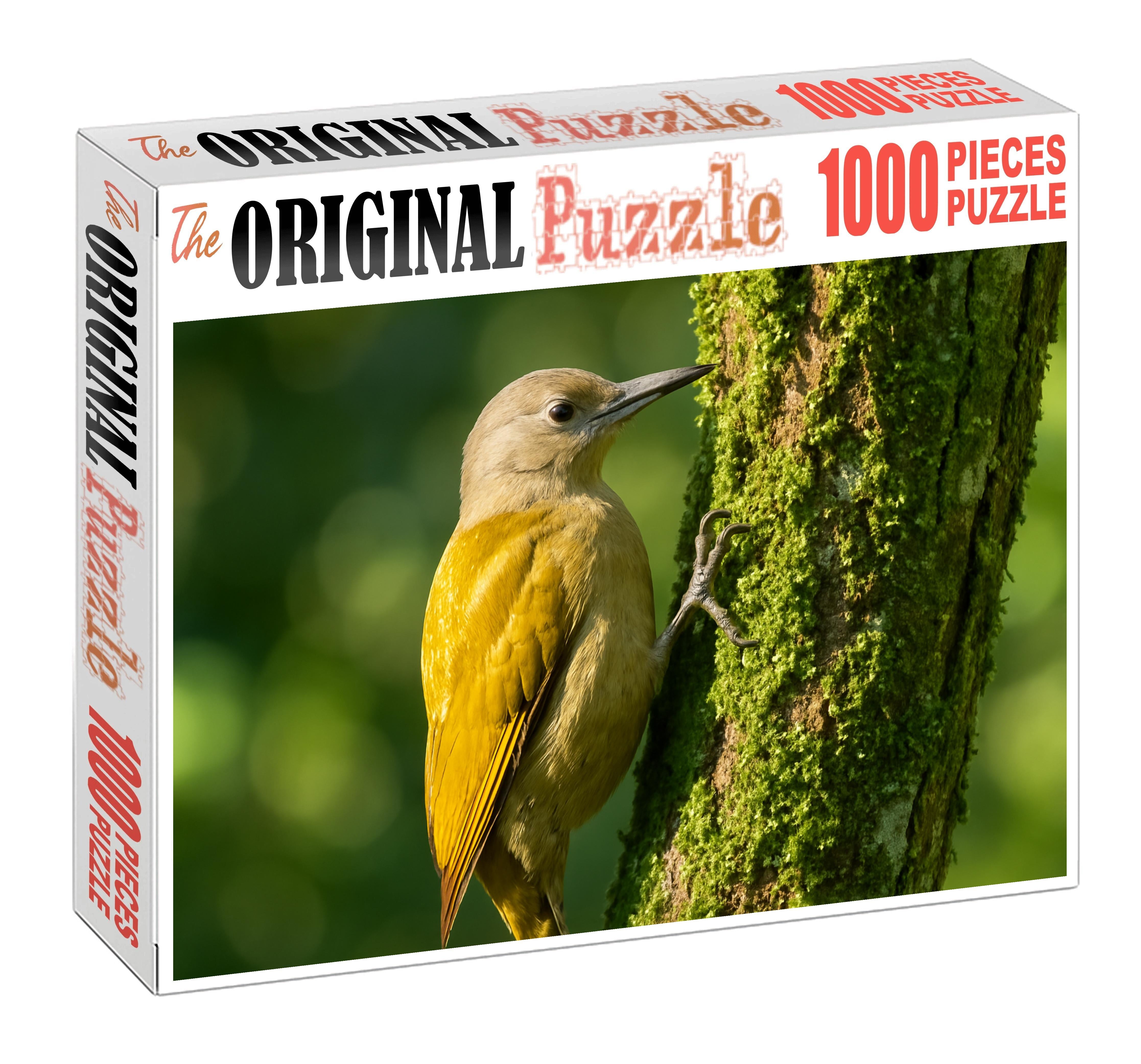 Golden-backed Woodpecker Arboreal Architect Challenging Puzzles