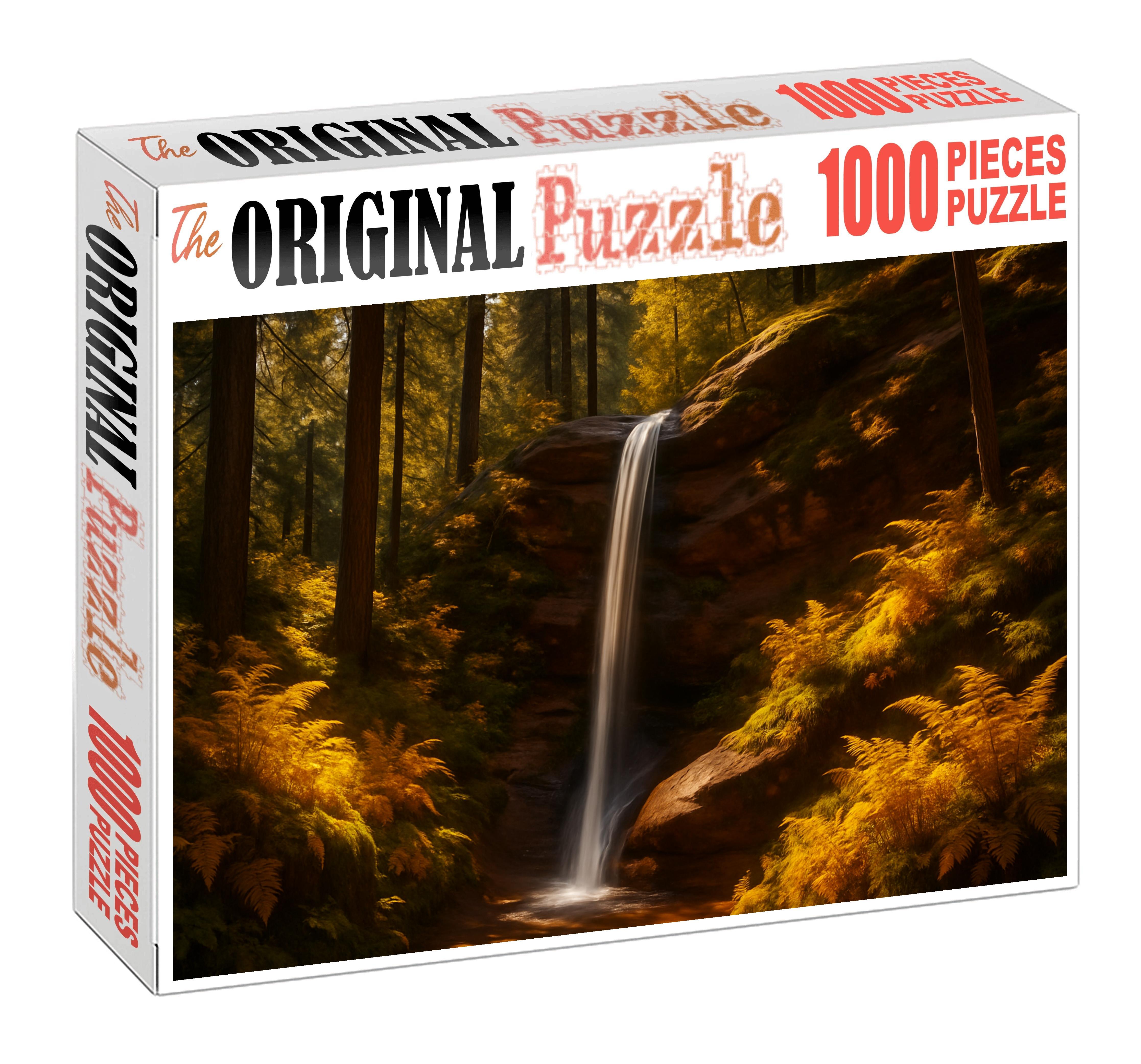 Golden Fern Drift Premium Puzzle Pieces