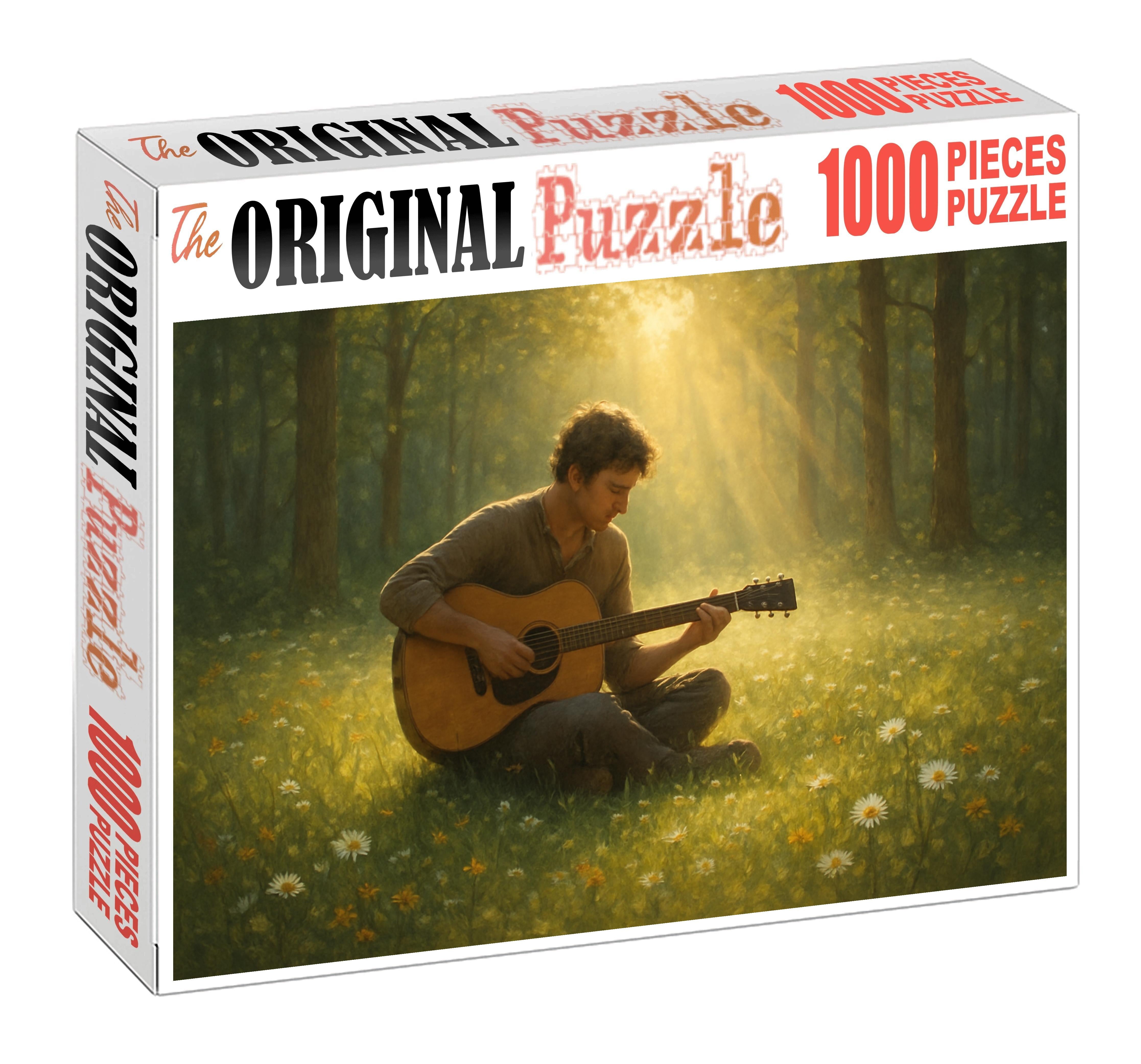 Indie Folk Revival Intimate Acoustic Storytelling And Earthy Aesthetics Custom Jigsaw Puzzle