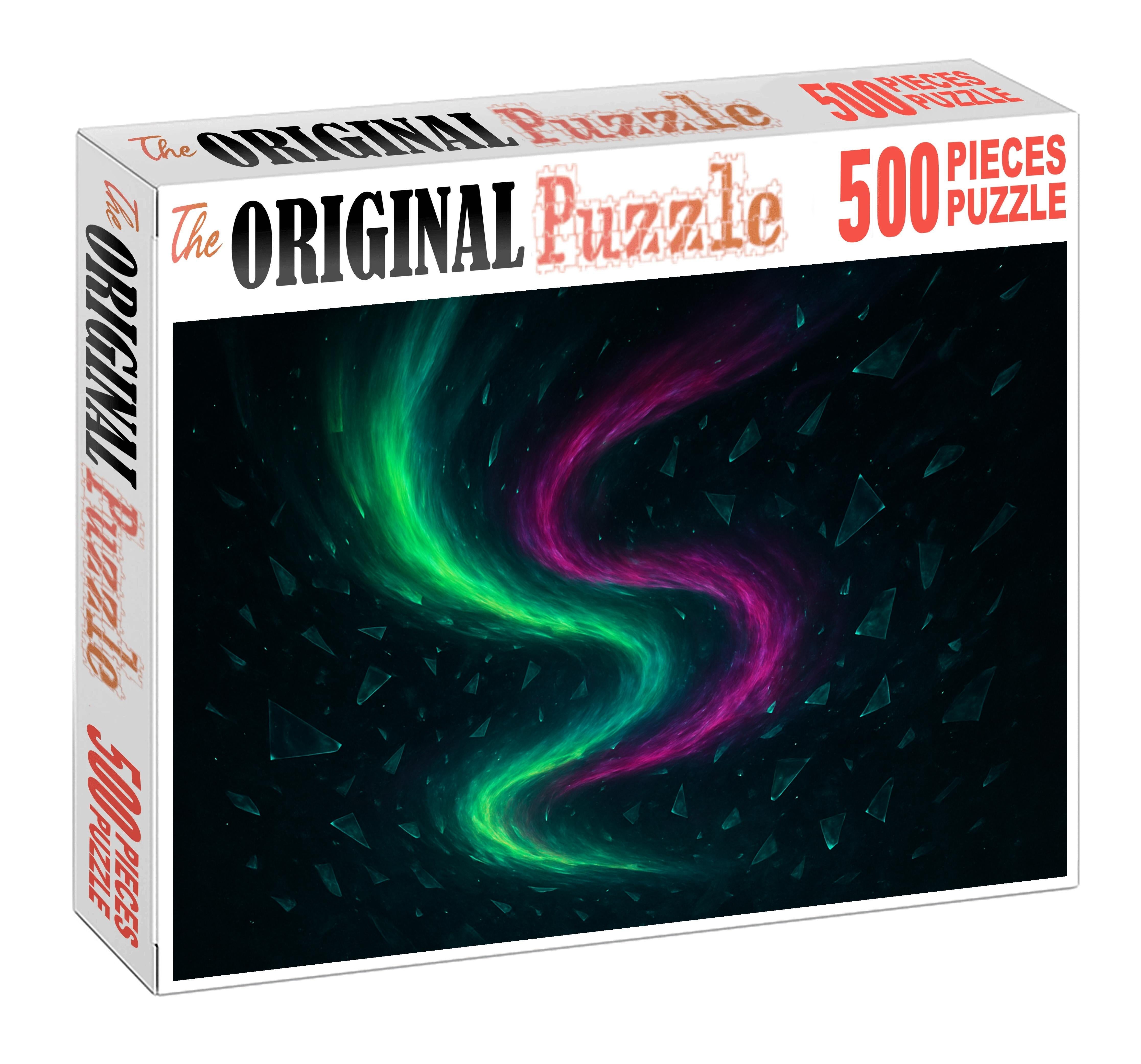 Aurora Of Fragmented Truths 20 Piece Puzzle