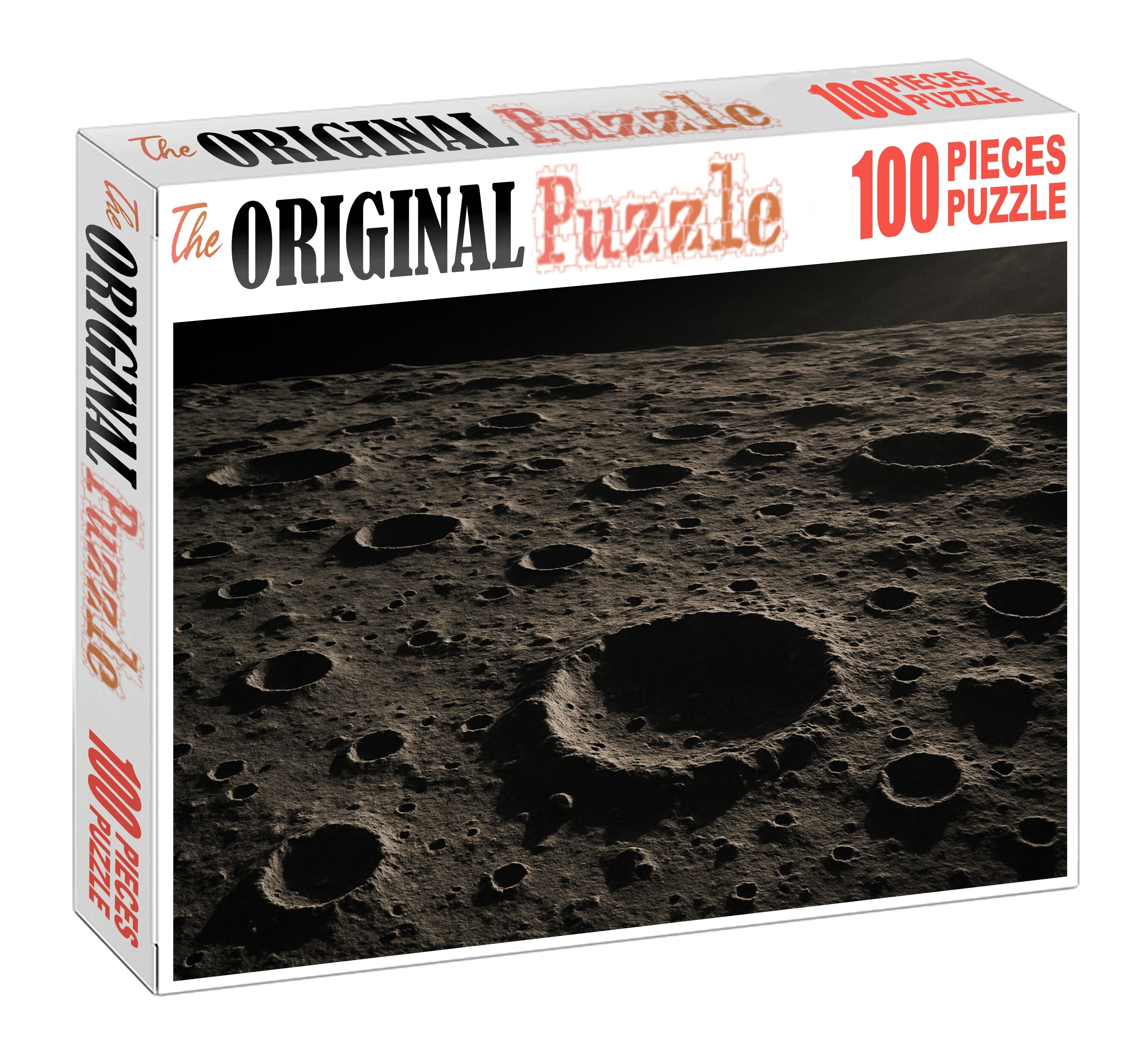 Cratered Moon Plateau Unique Puzzle Design