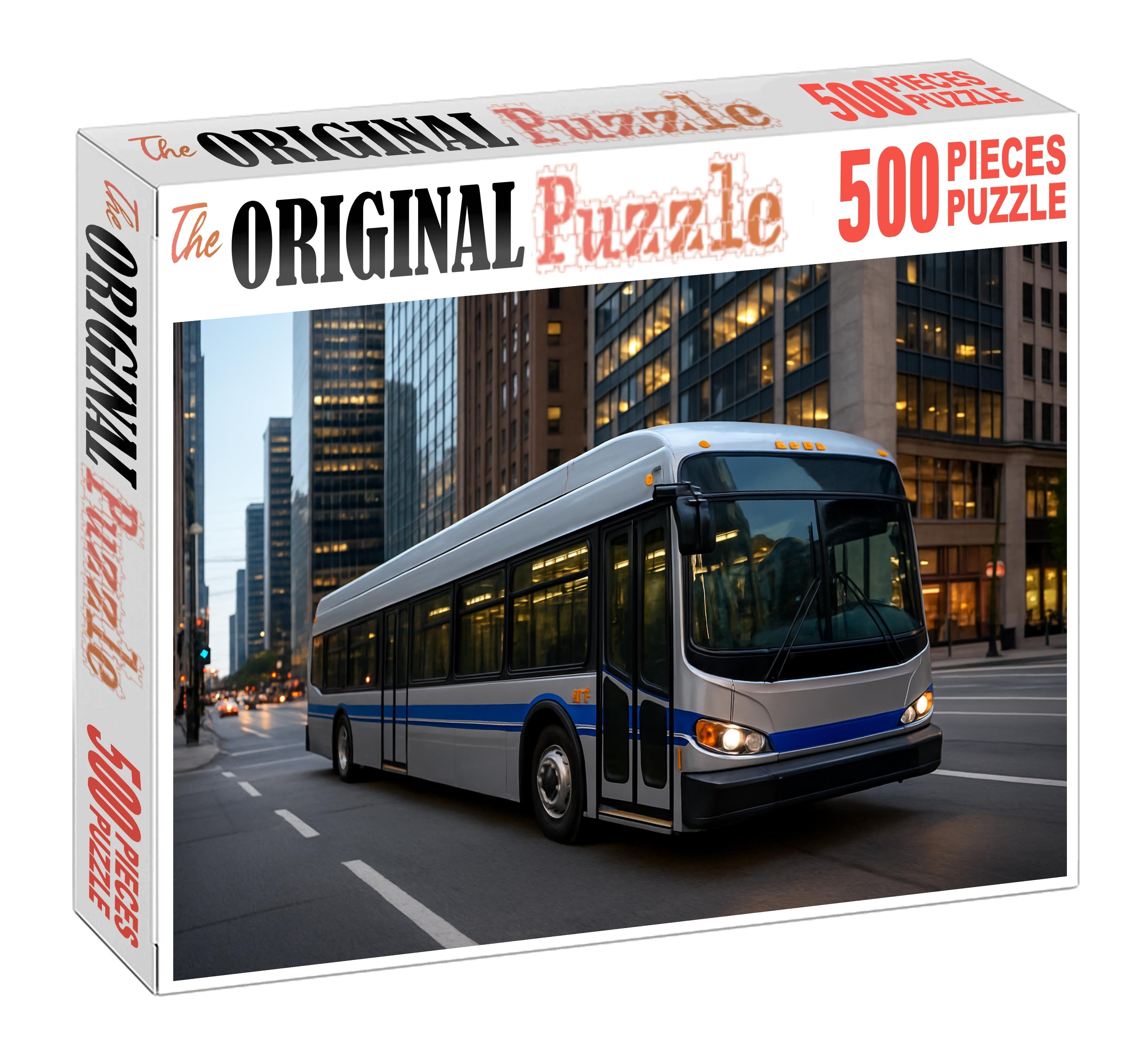 Compressed Air-powered City Bus Challenging Puzzles