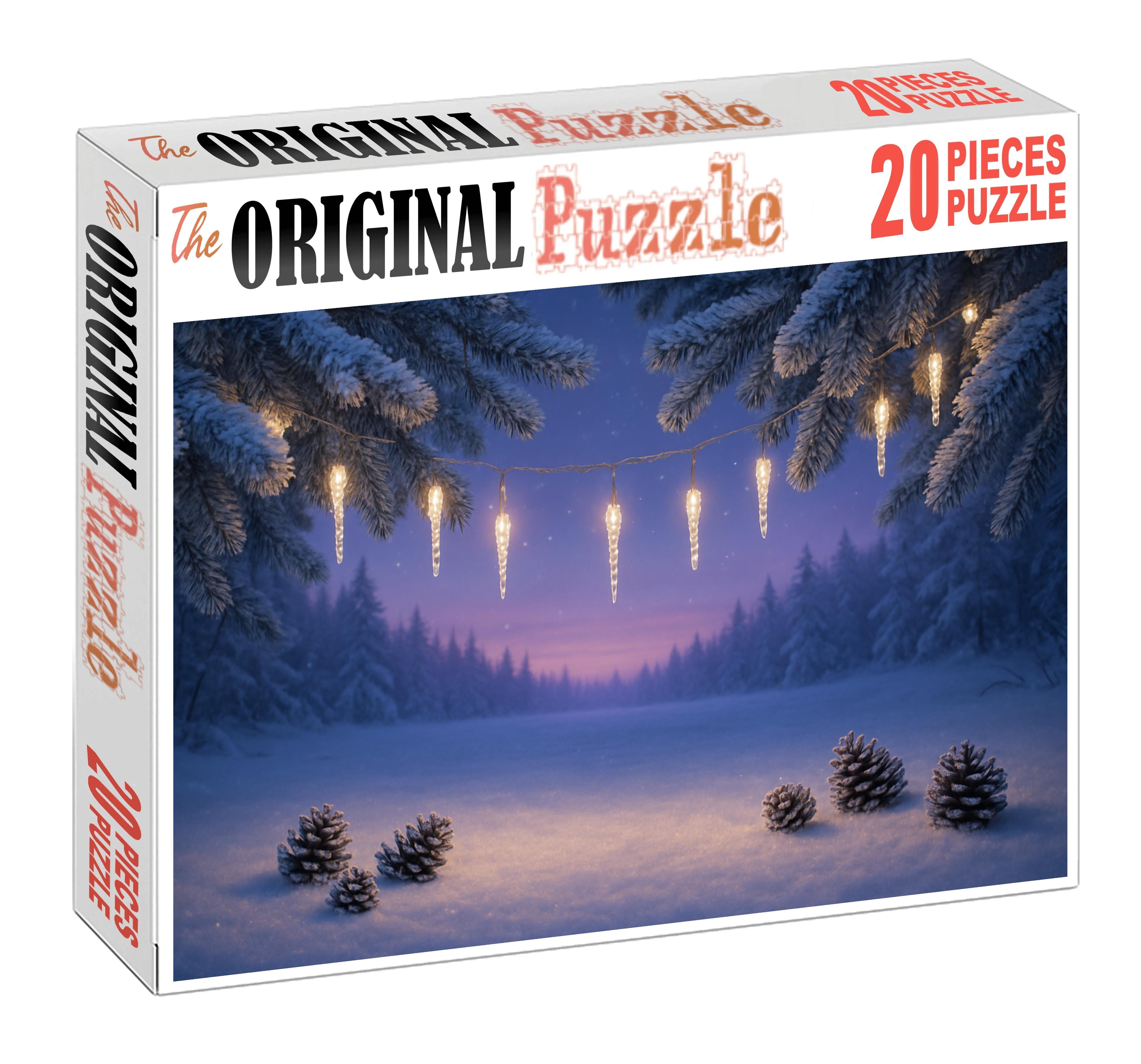 Twilight Snowfall Gathering Puzzle Fun
