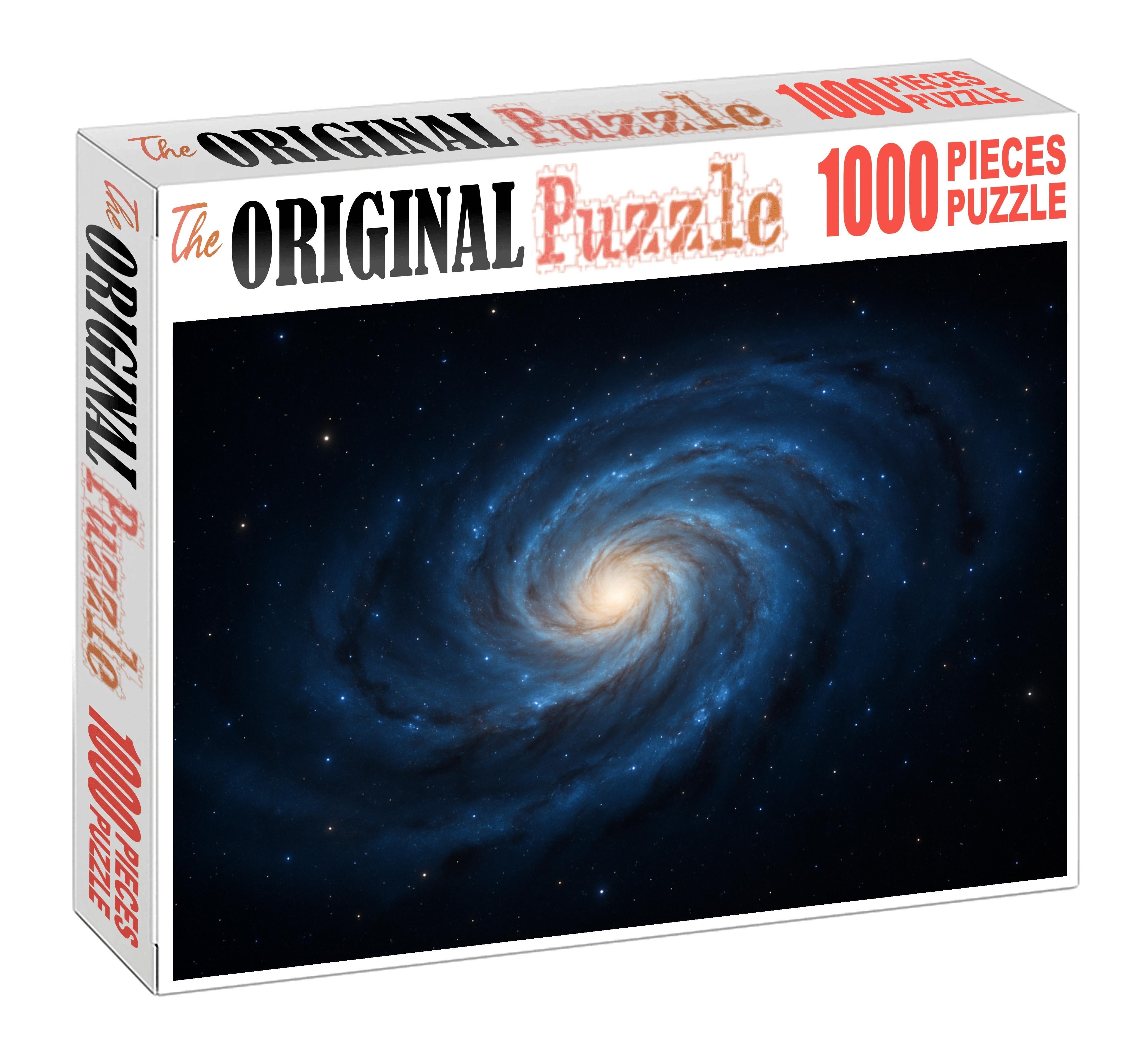Azure Spiral Star Formation Family Puzzles
