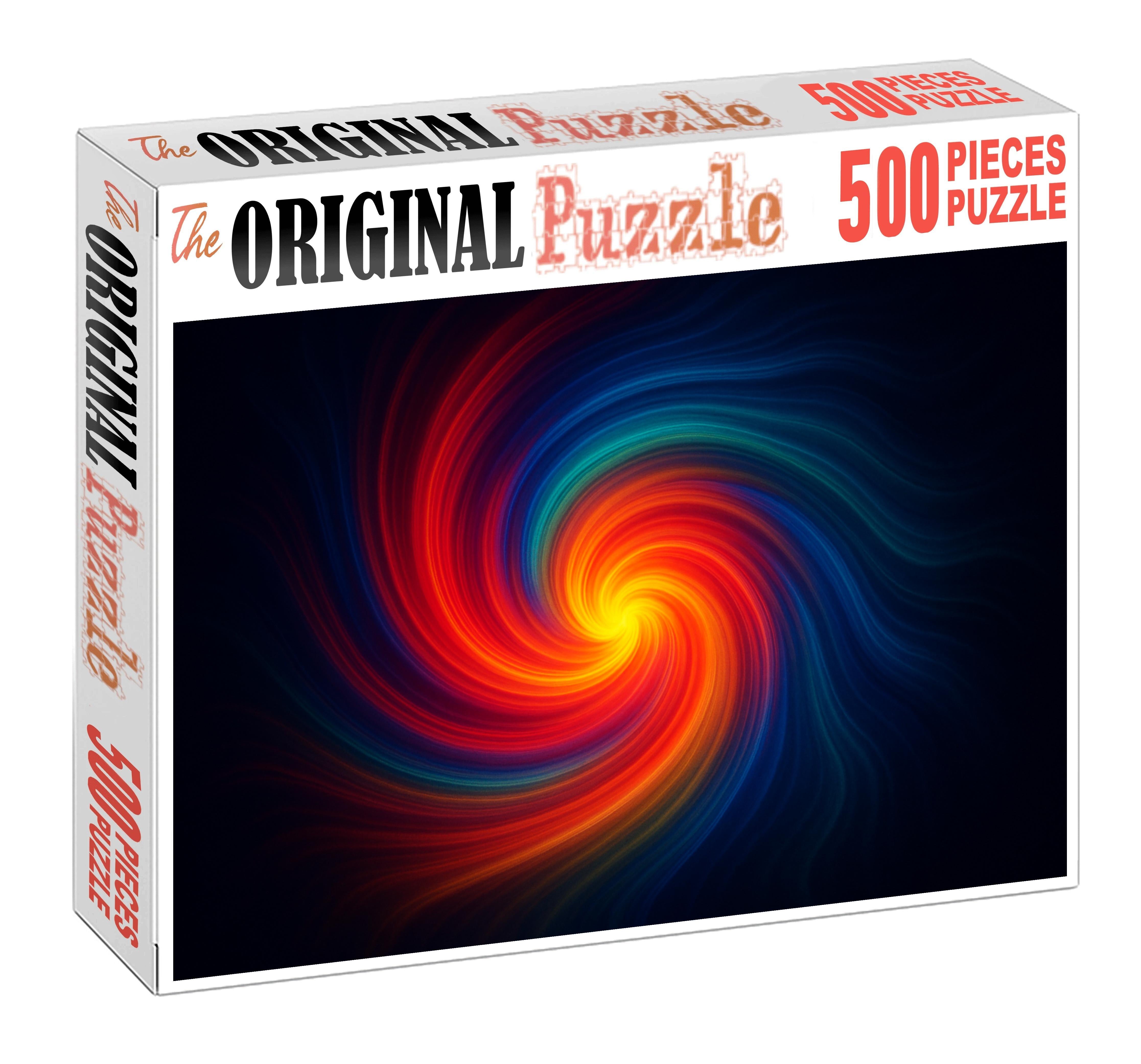 Chromatic Pulse Of Emotion Large Format Puzzle