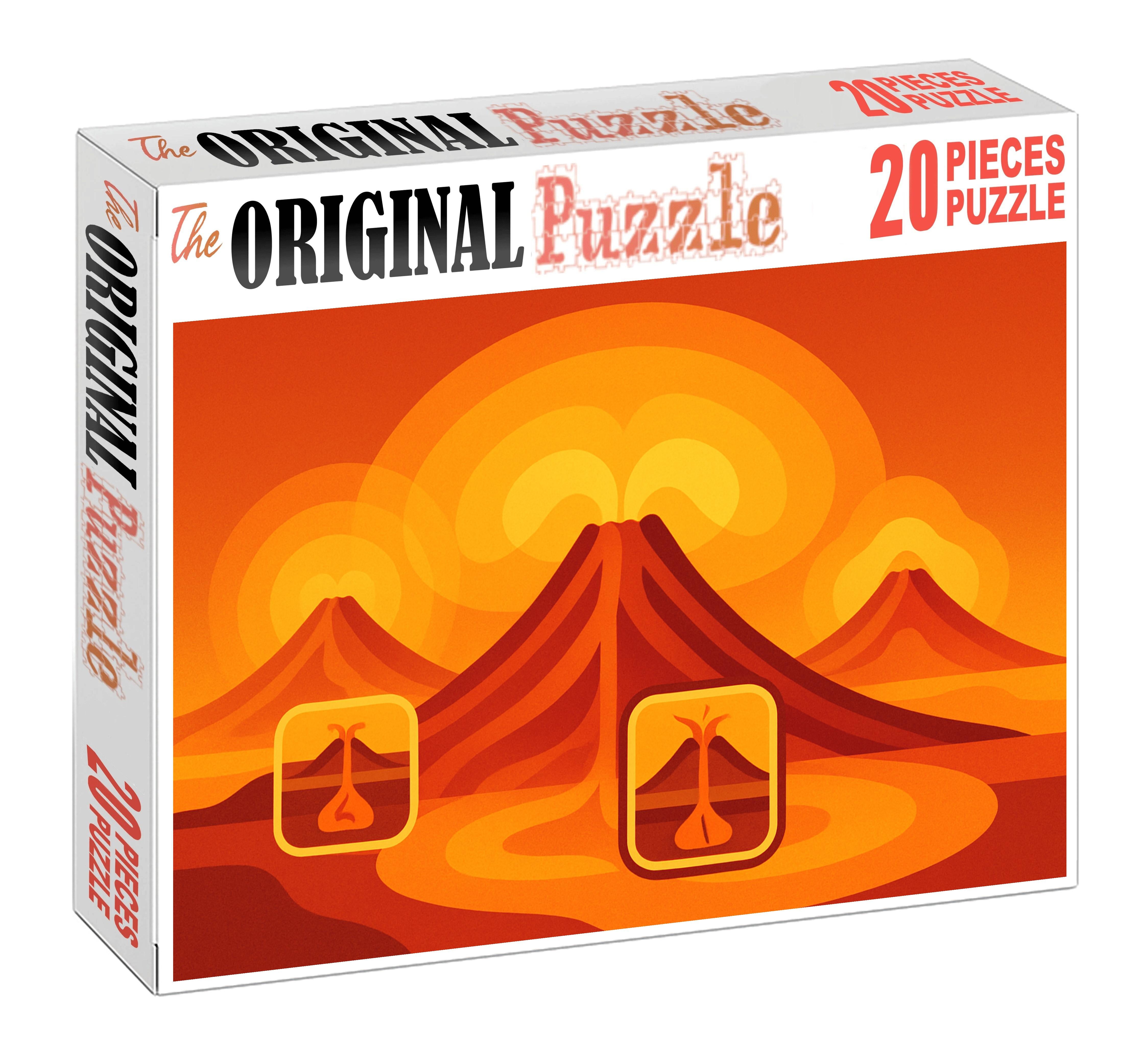 Volcanic Activity Risk Chart Mini Puzzle