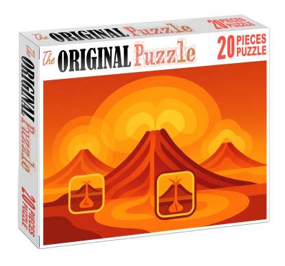 Volcanic Activity Risk Chart Mini Puzzle