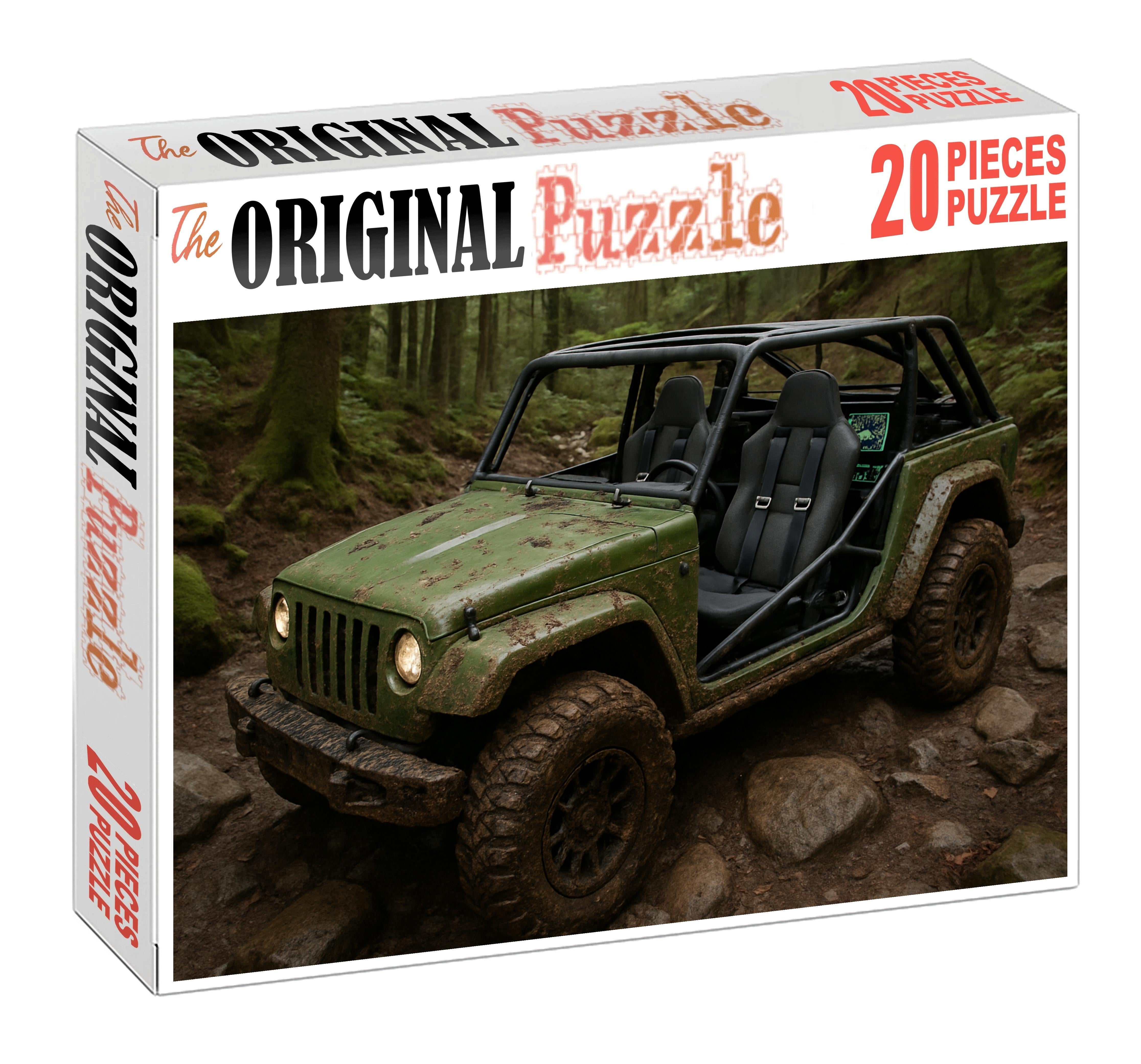 Tempest Striker Rally-honed All-terrain Racer With Advanced Four-wheel Drive Large Format Puzzle