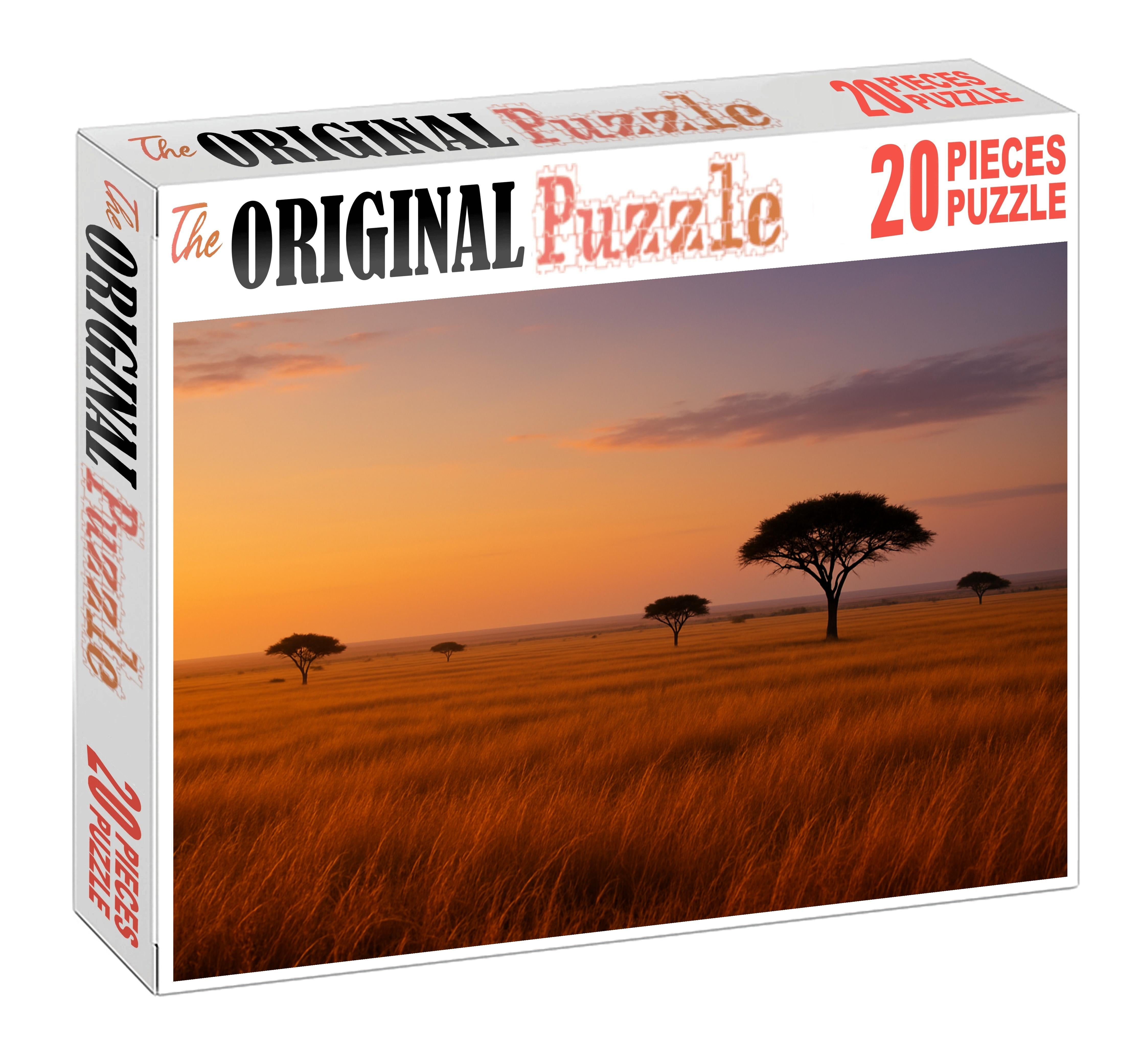 Golden Savannah Twilight Challenging Puzzles