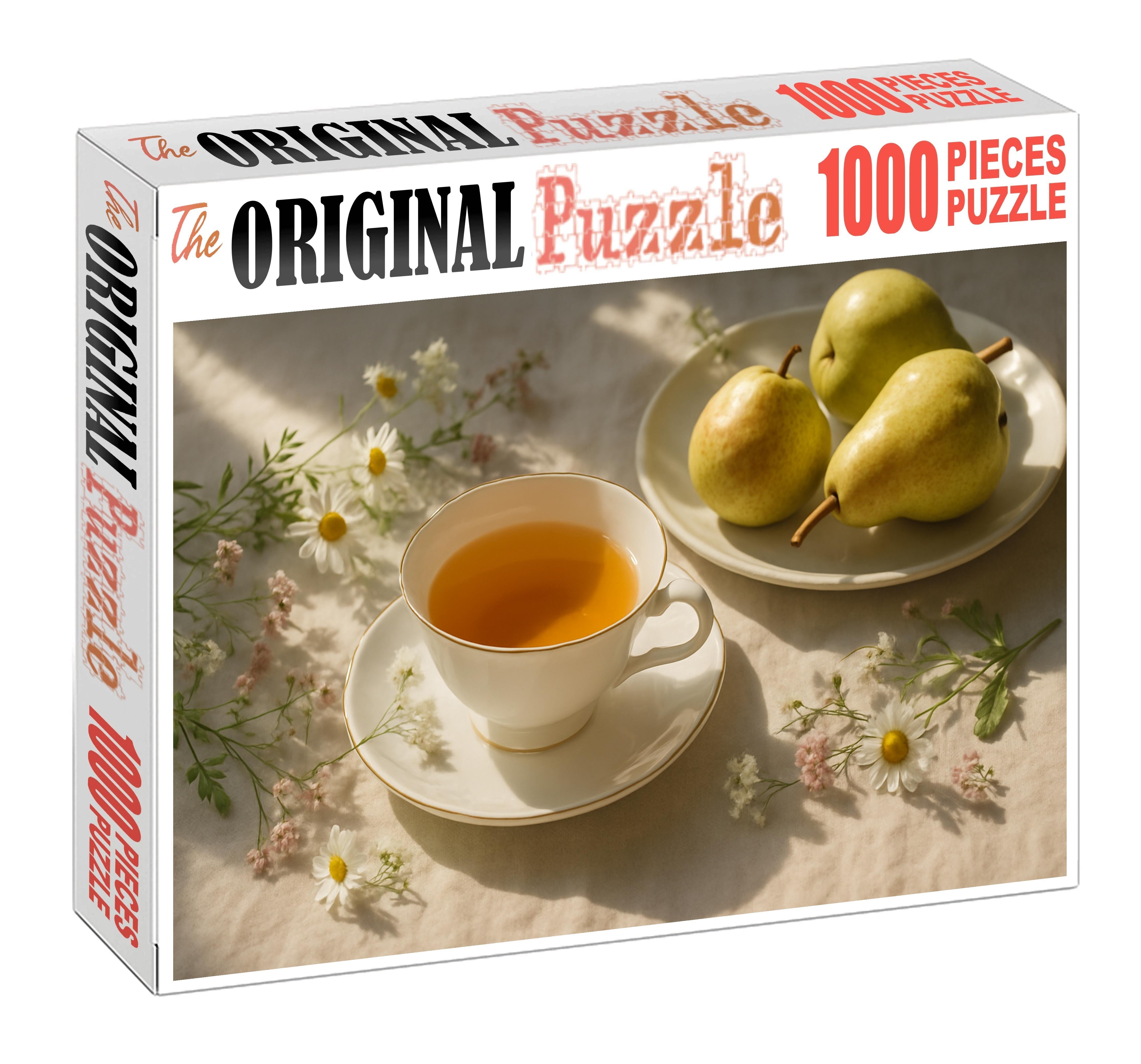 Sunlit Meadow White Tea Puzzle Fun