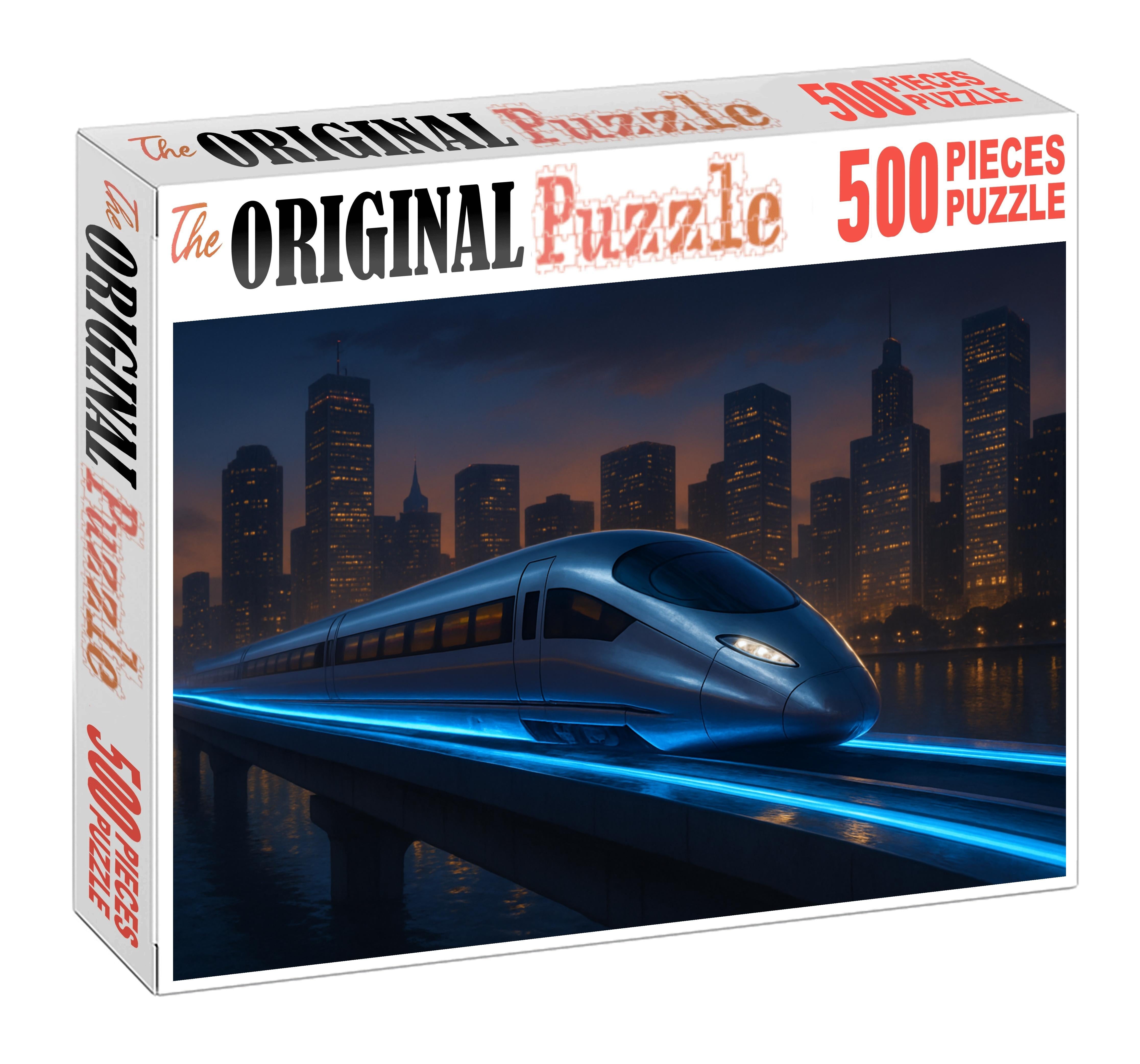 Silver Skyline Maglev Easy Puzzles