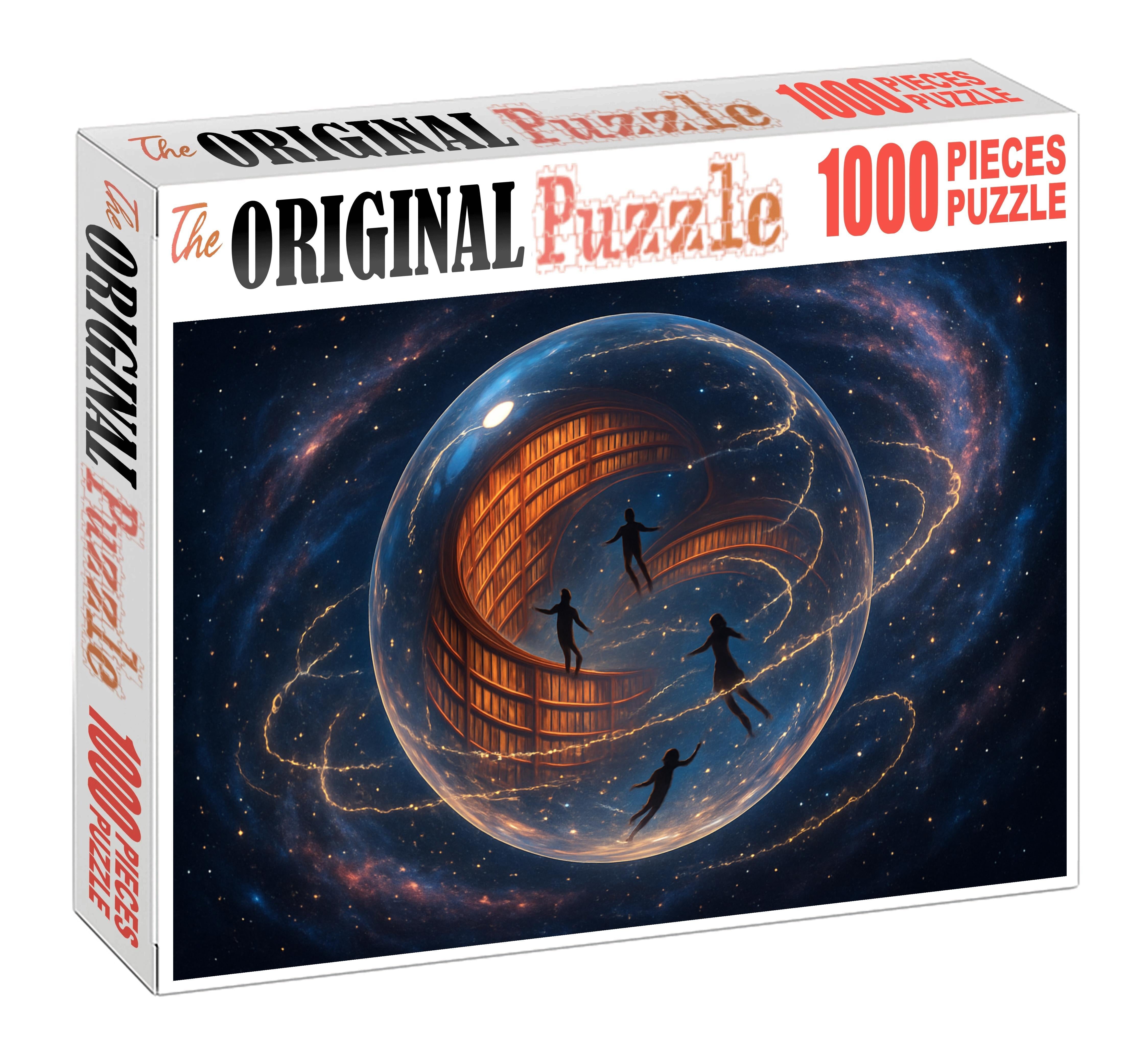 Celestial Library In A Glass Orb 1000 Piece Puzzle