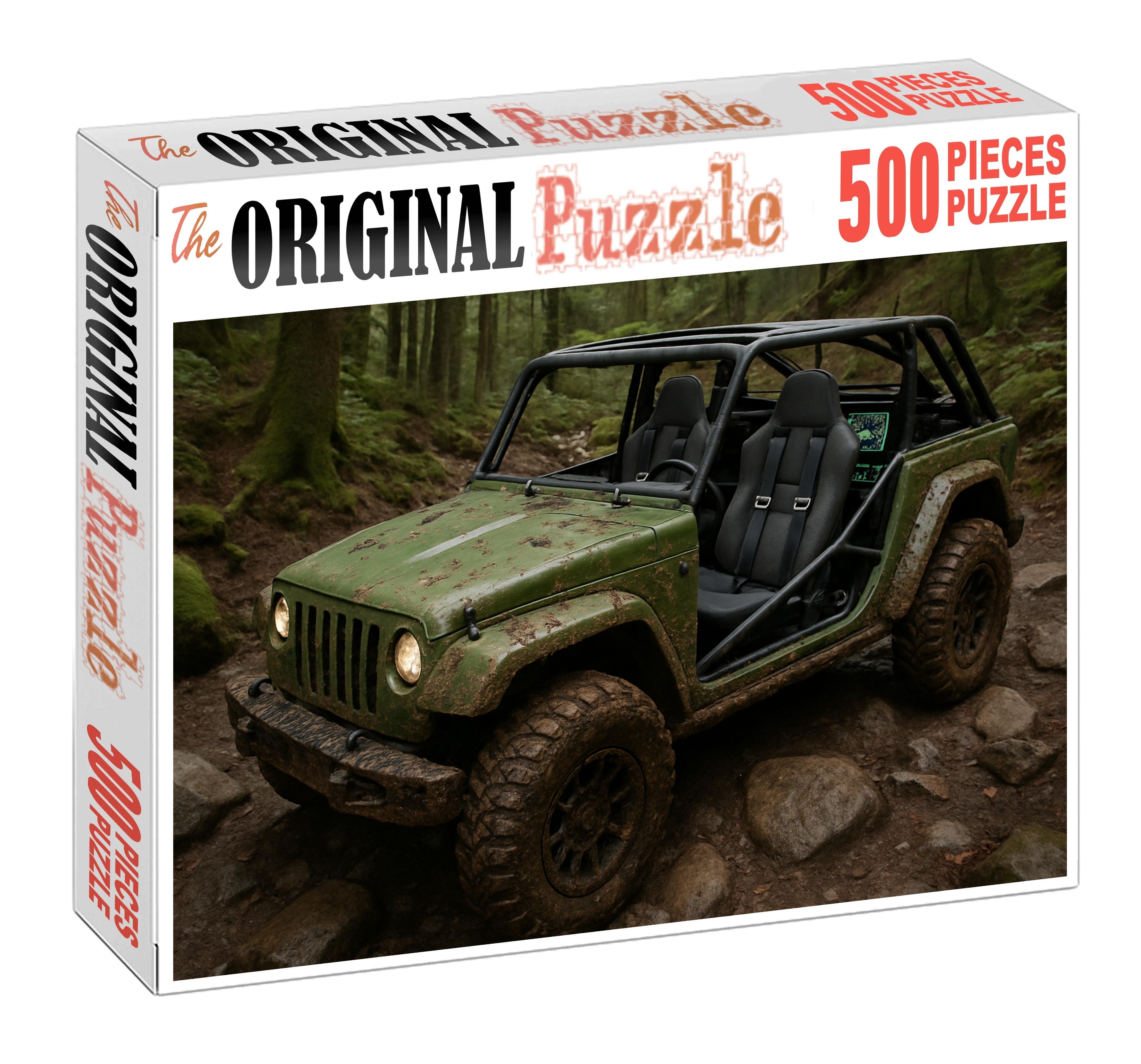 Tempest Striker Rally-honed All-terrain Racer With Advanced Four-wheel Drive Large Format Puzzle