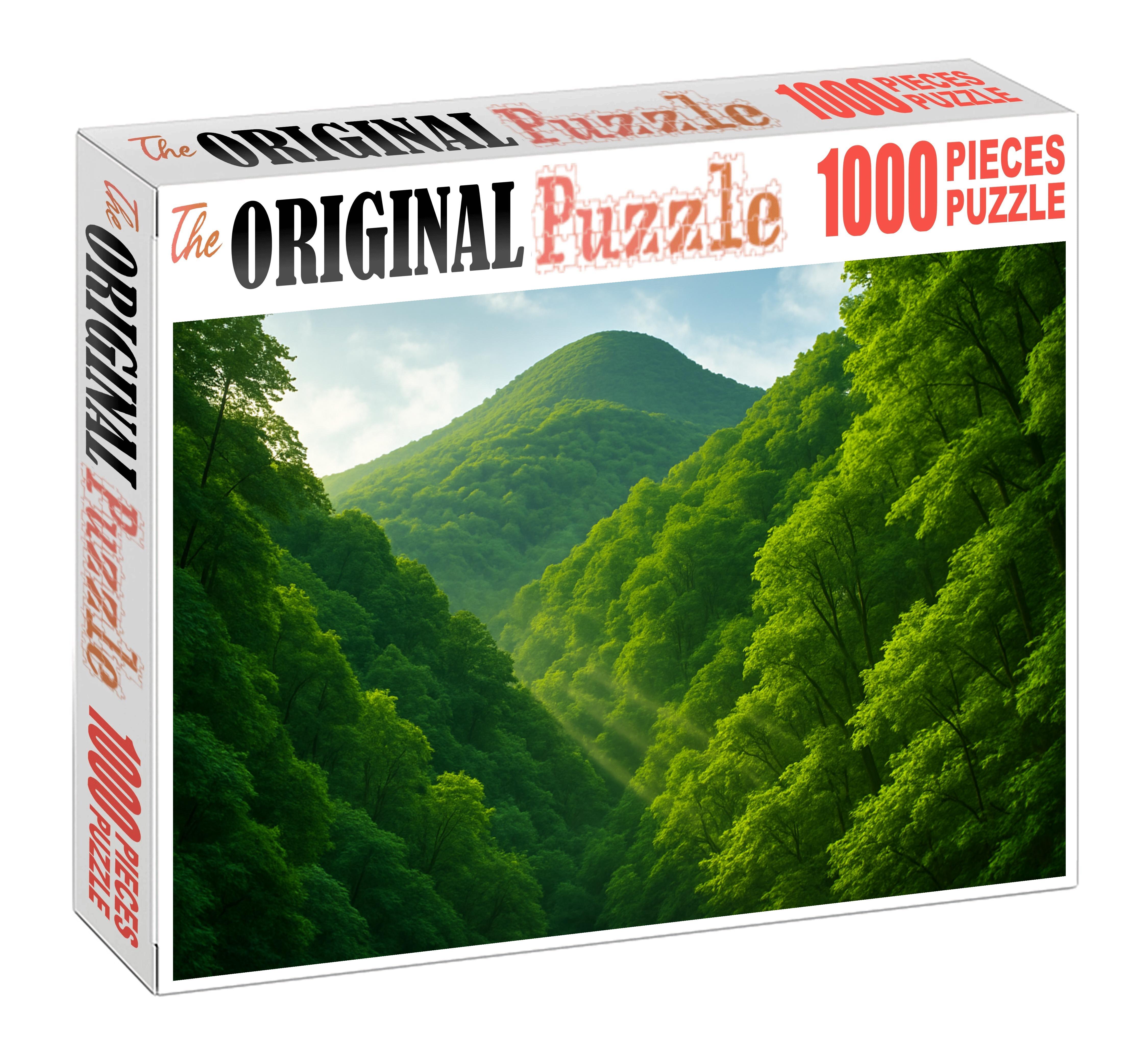Emerald Canopy Slopes 500 Piece Puzzle