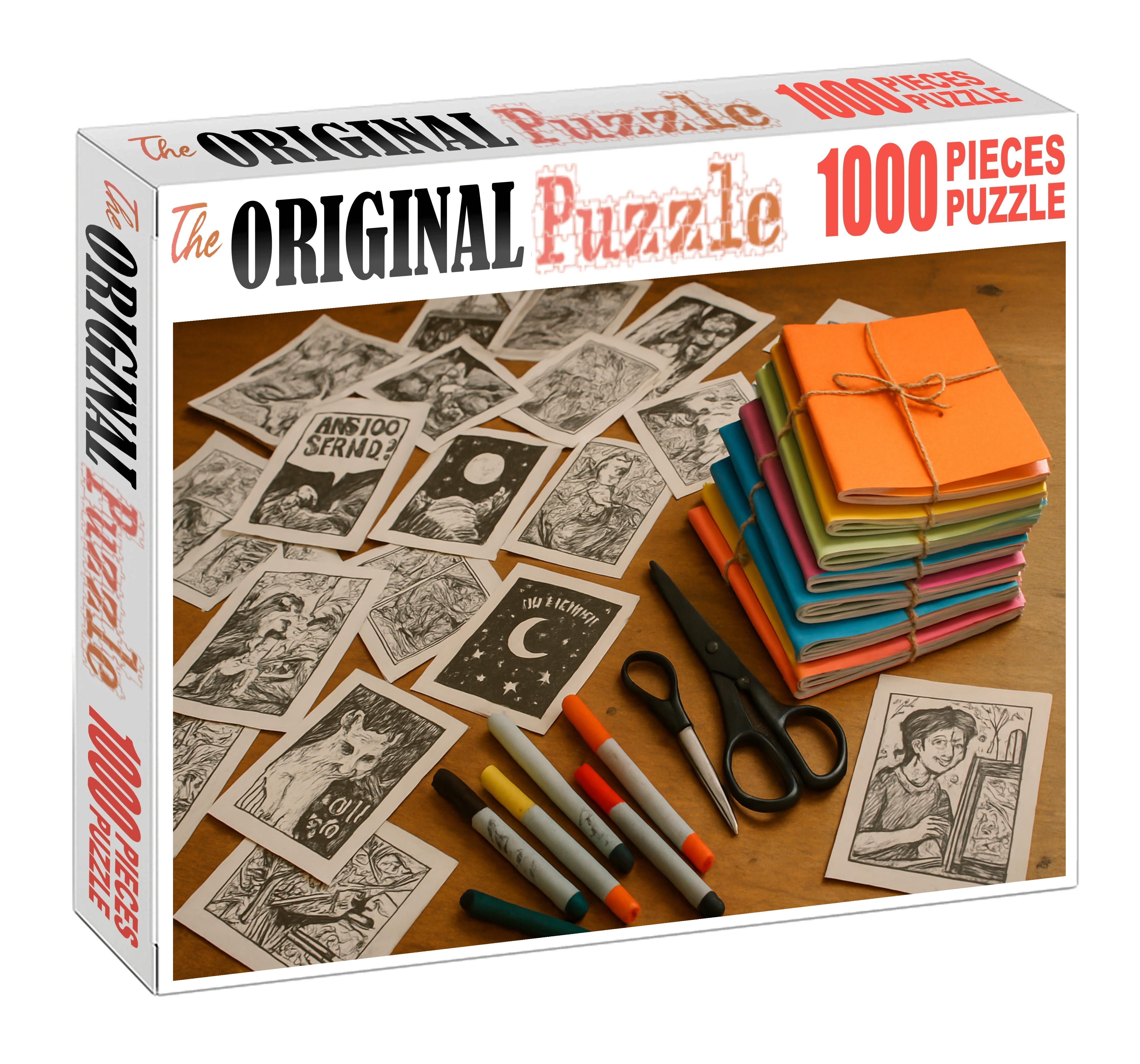 Diy Zine Culture Handcrafted Expression And Underground Voices Unique Puzzle Design