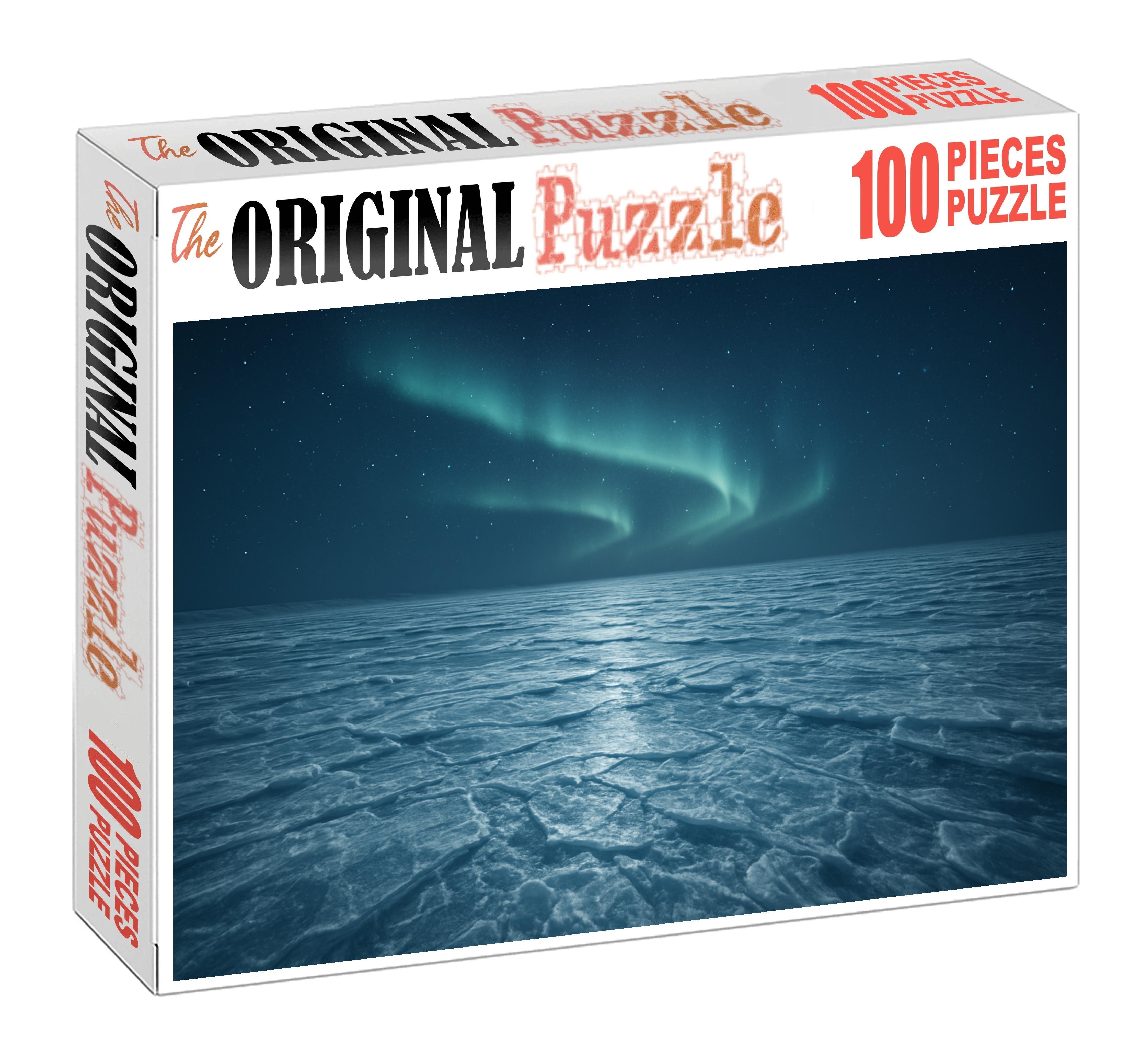 Polar Ice Plain Reflection Puzzle Collection