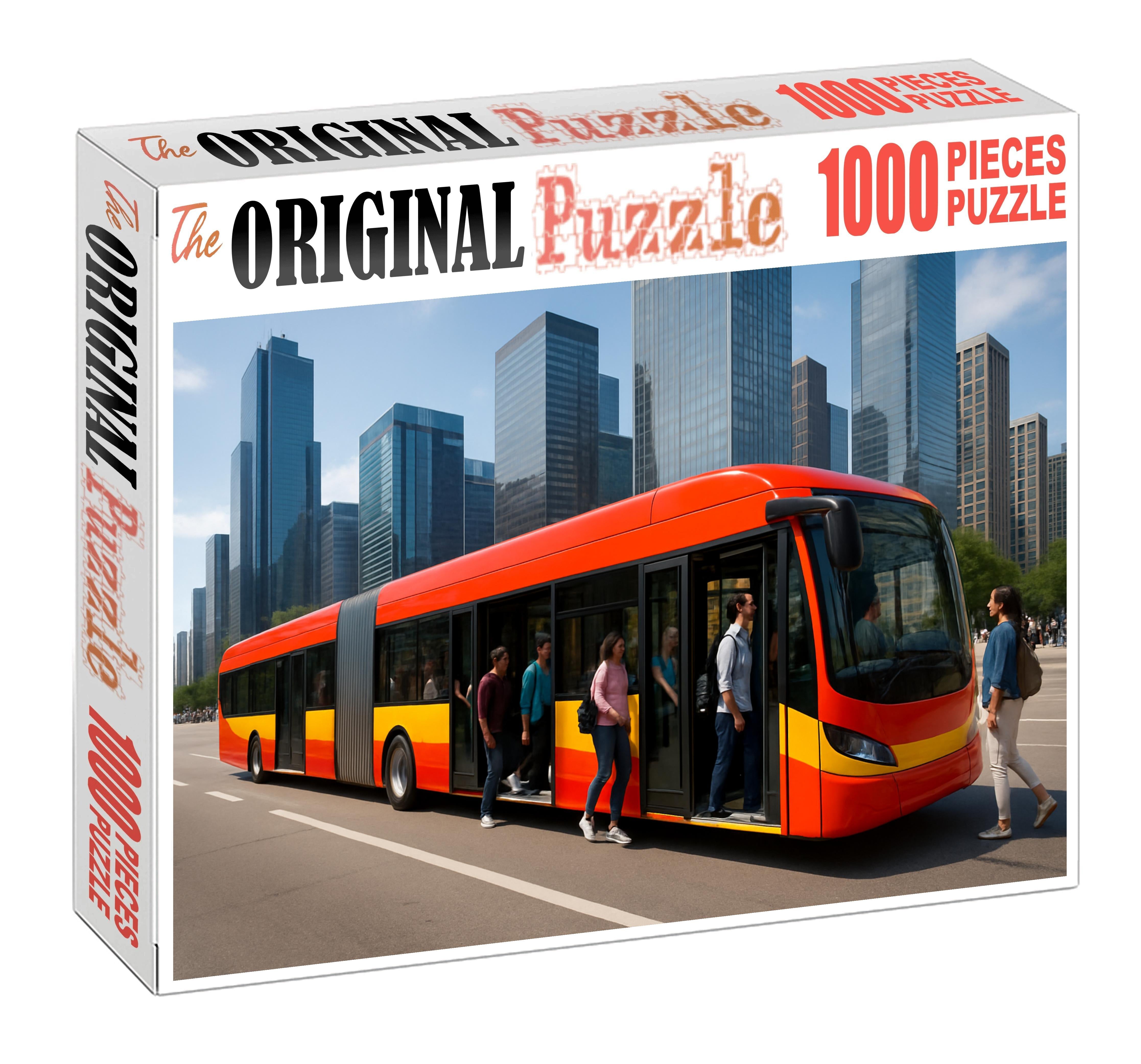 Articulated Electric Bus Challenging Puzzles