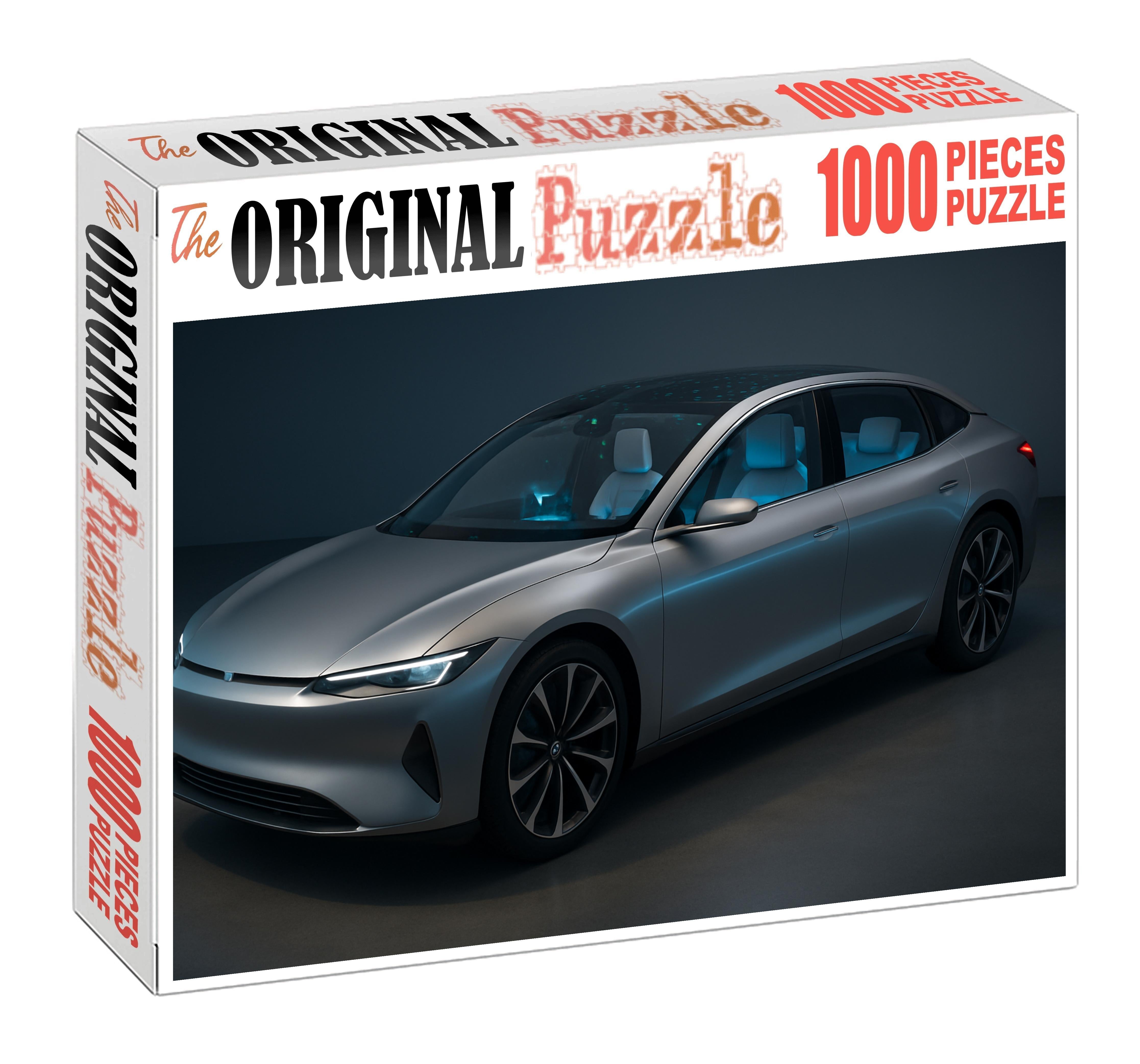 Zephyr Lx Concept Autonomous Electric Luxury Sedan 500 Piece Puzzle