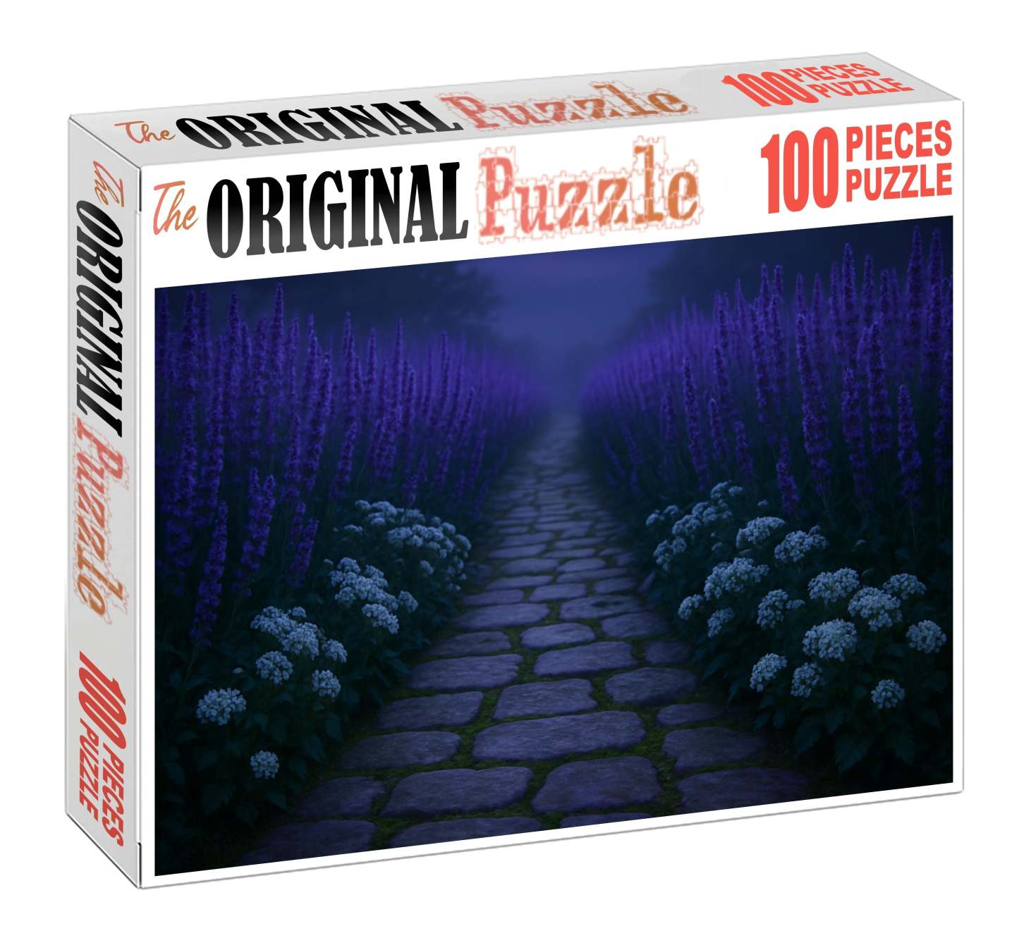 Twilight Lavender Lane 50 Piece Puzzle