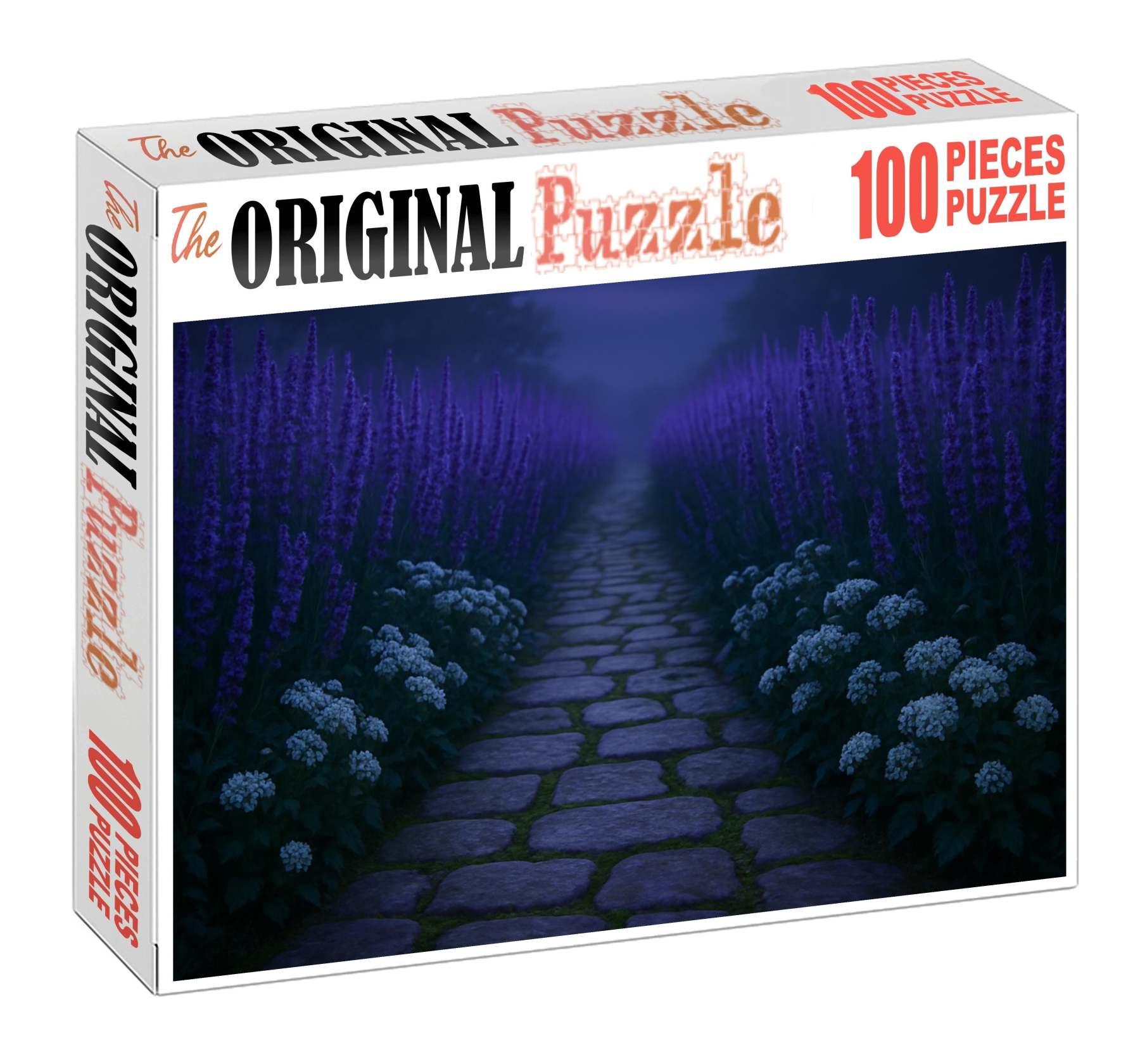 Twilight Lavender Lane 50 Piece Puzzle