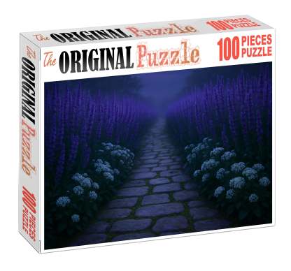 Twilight Lavender Lane 50 Piece Puzzle