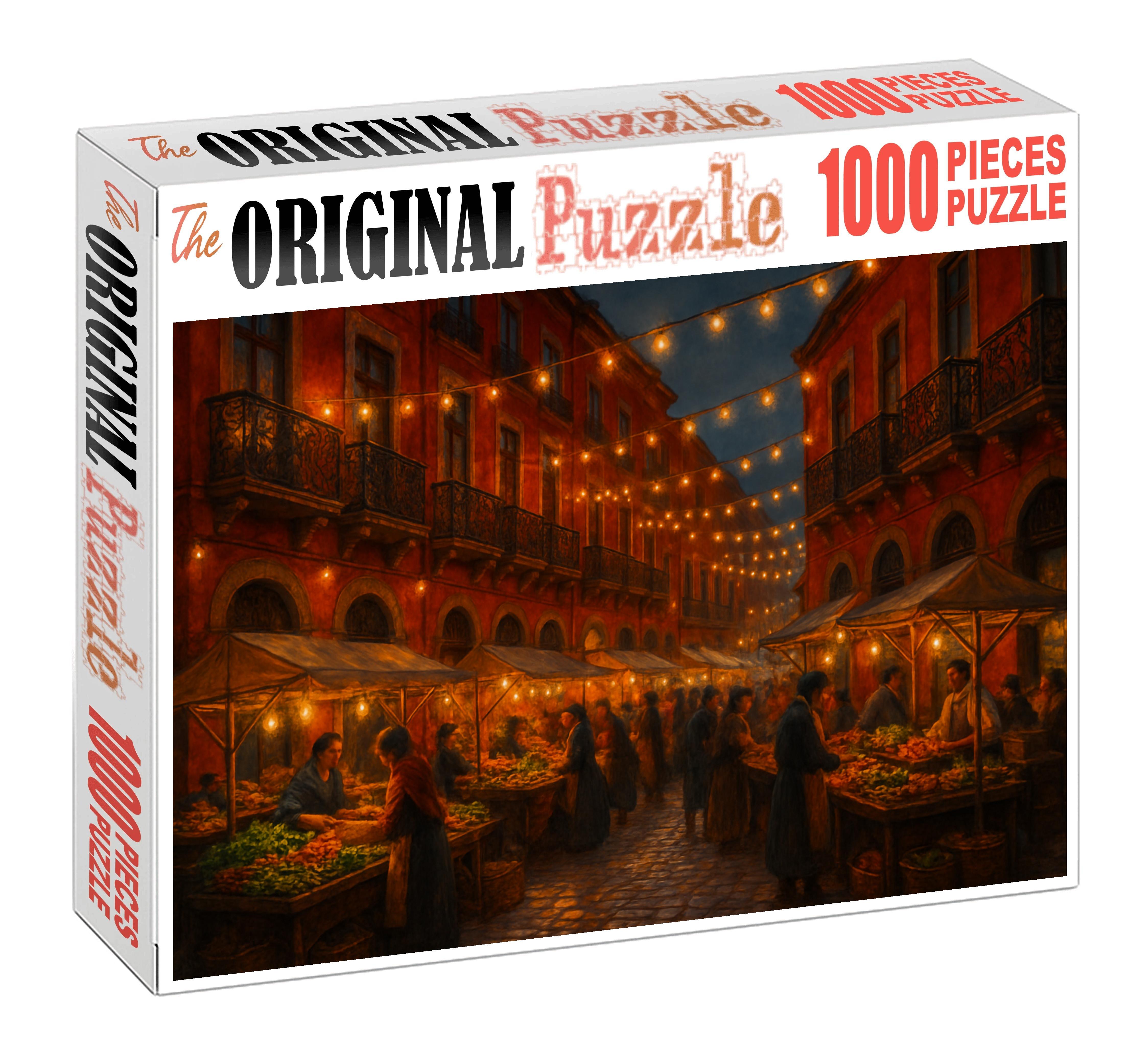 Crimson Market Alley Puzzle Collection