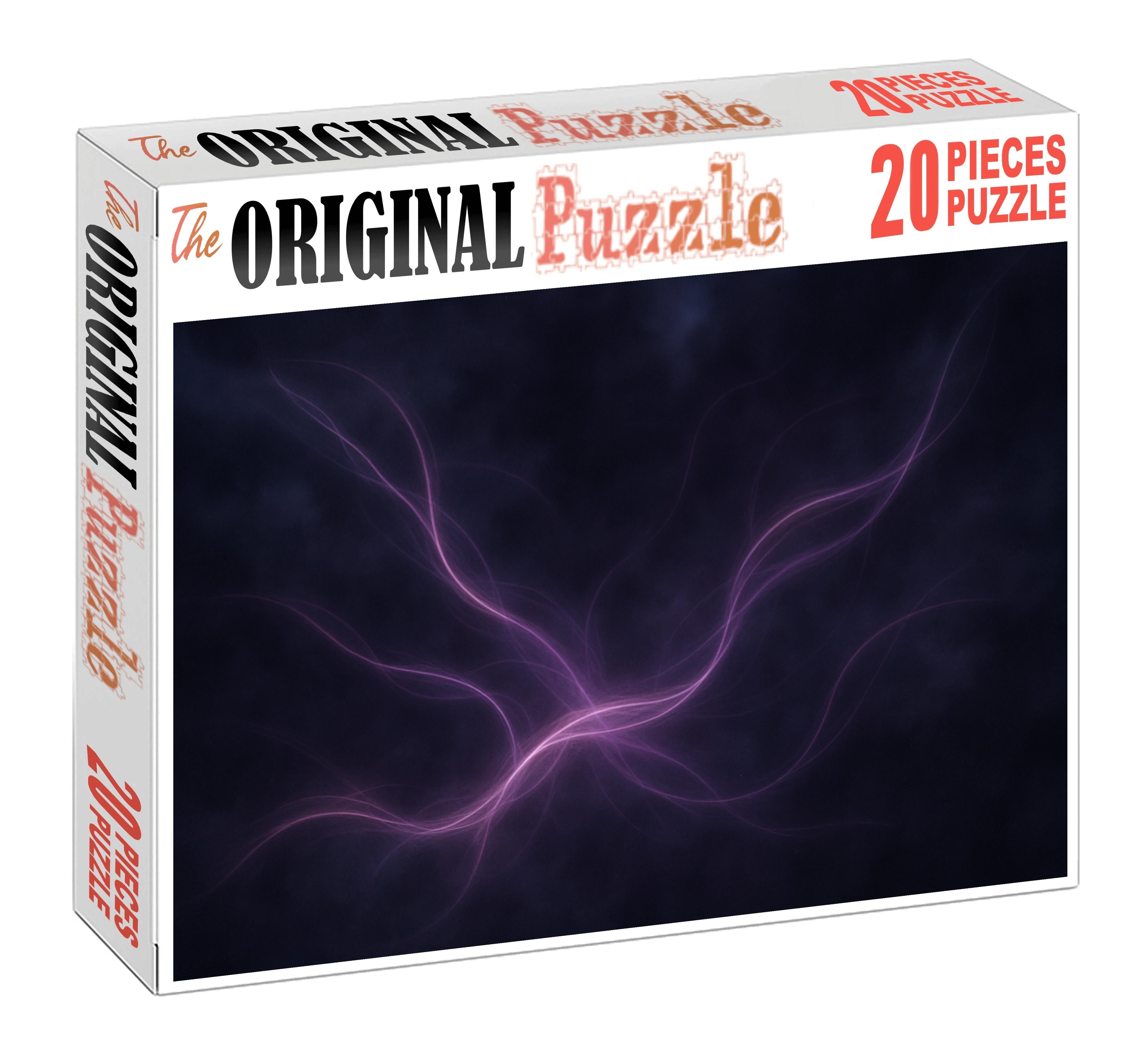 Glowing Nebular Tendrils Custom Jigsaw Puzzle