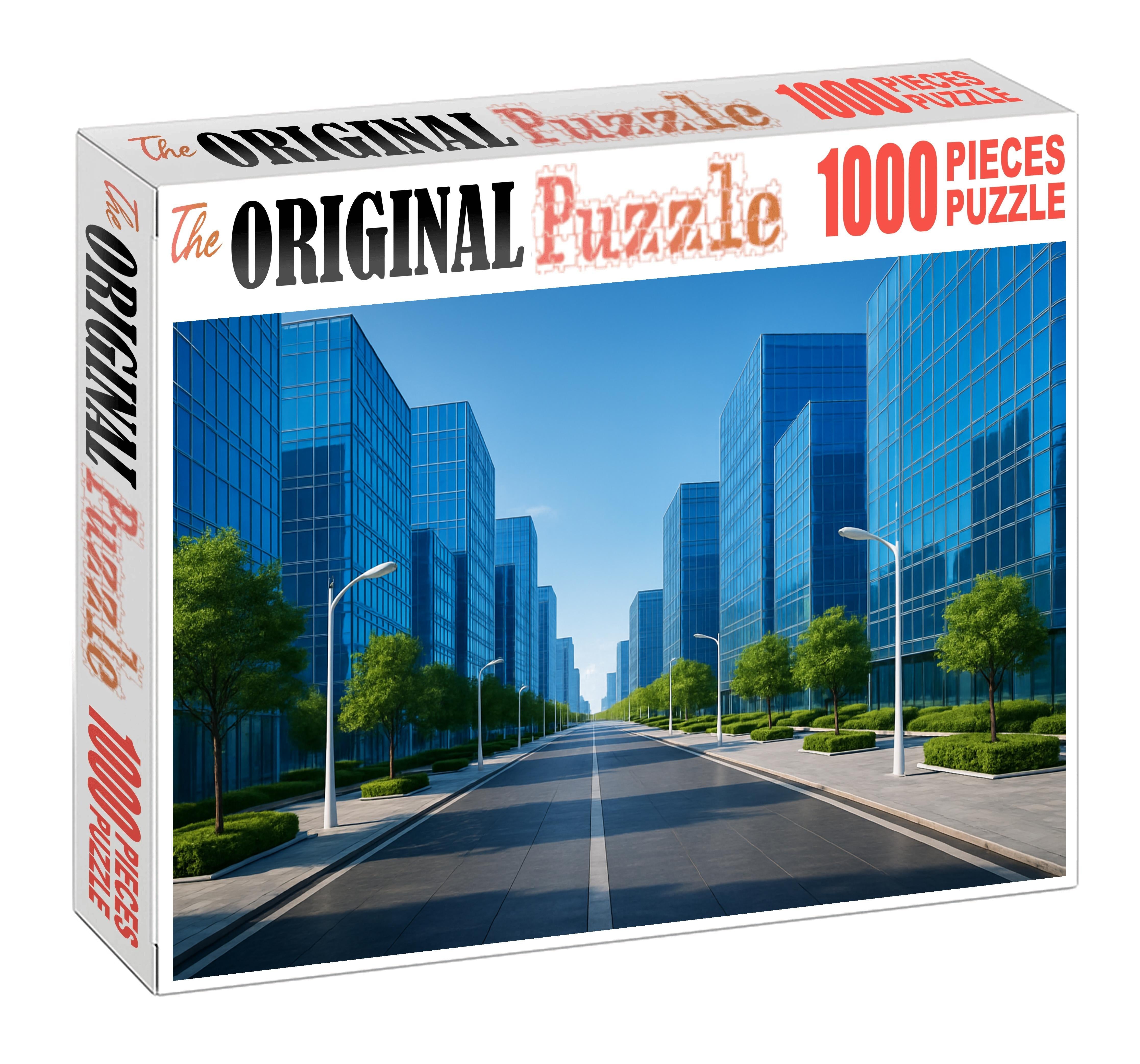Cerulean Boulevard 1000 Piece Puzzle