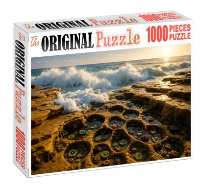 Golden Wave Shelf Puzzle For Adults