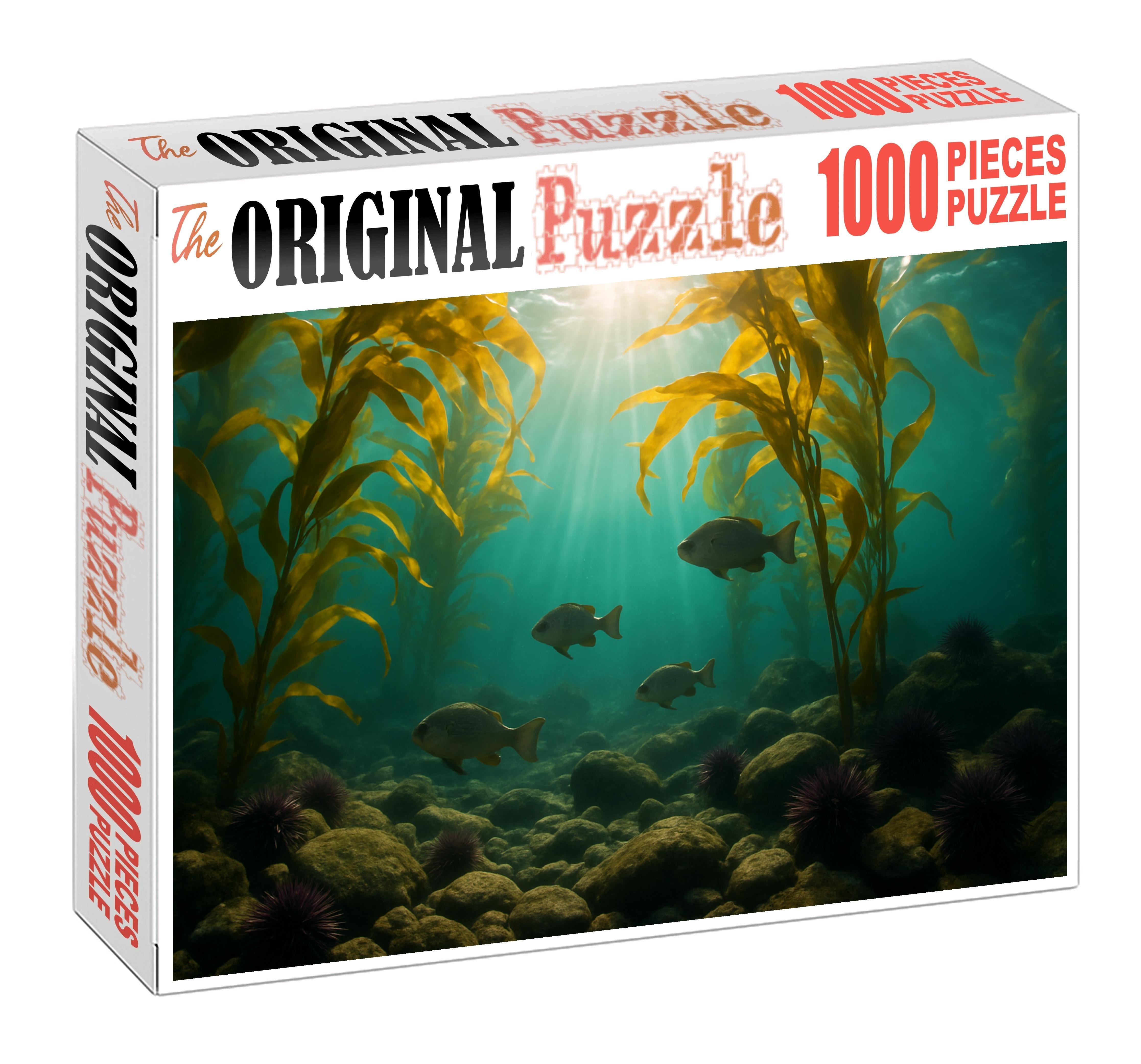 Emerald Kelp Forest Corridor 500 Piece Puzzle