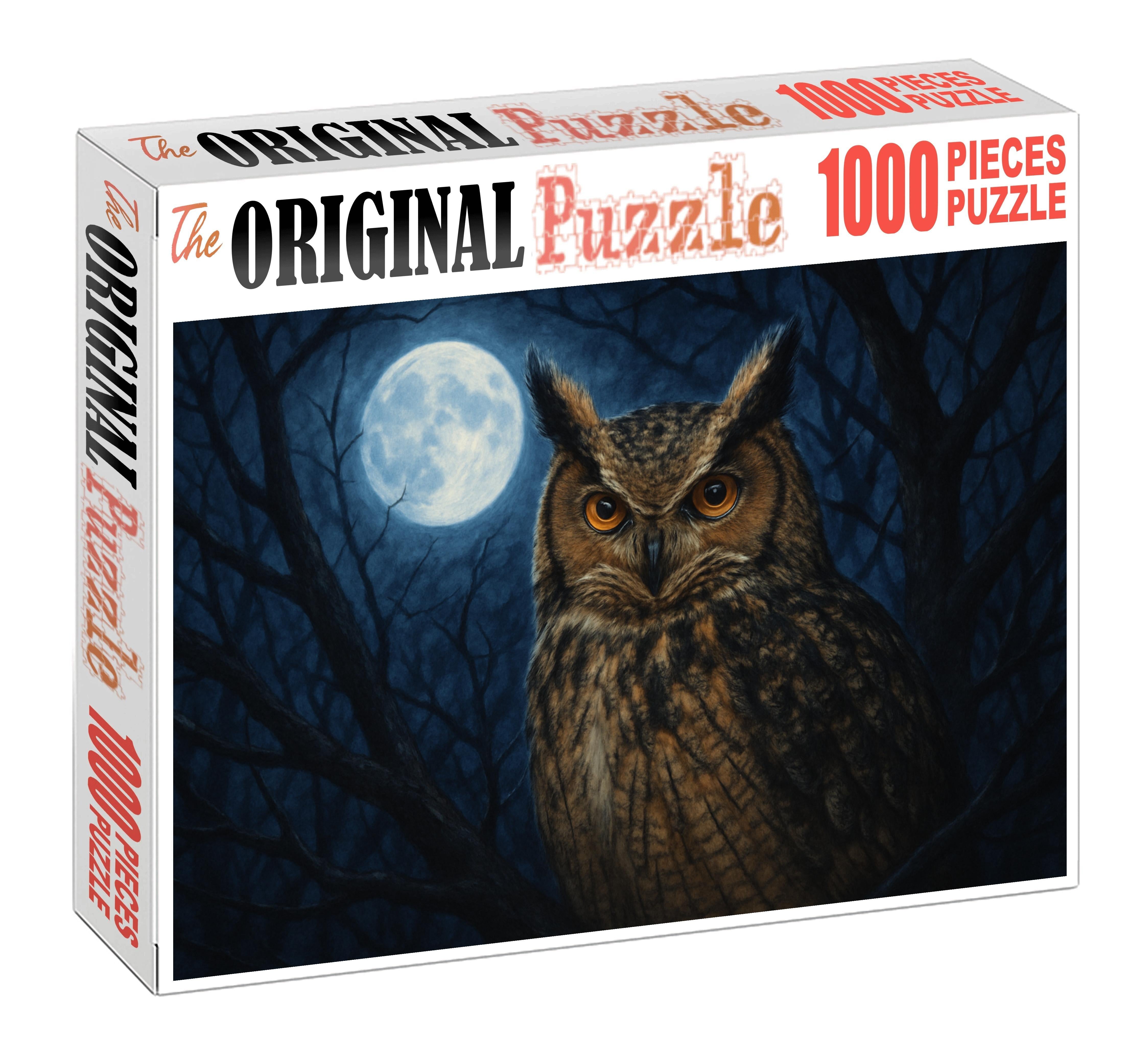 Great Horned Owl Nocturnal Sentinel Puzzle Fun