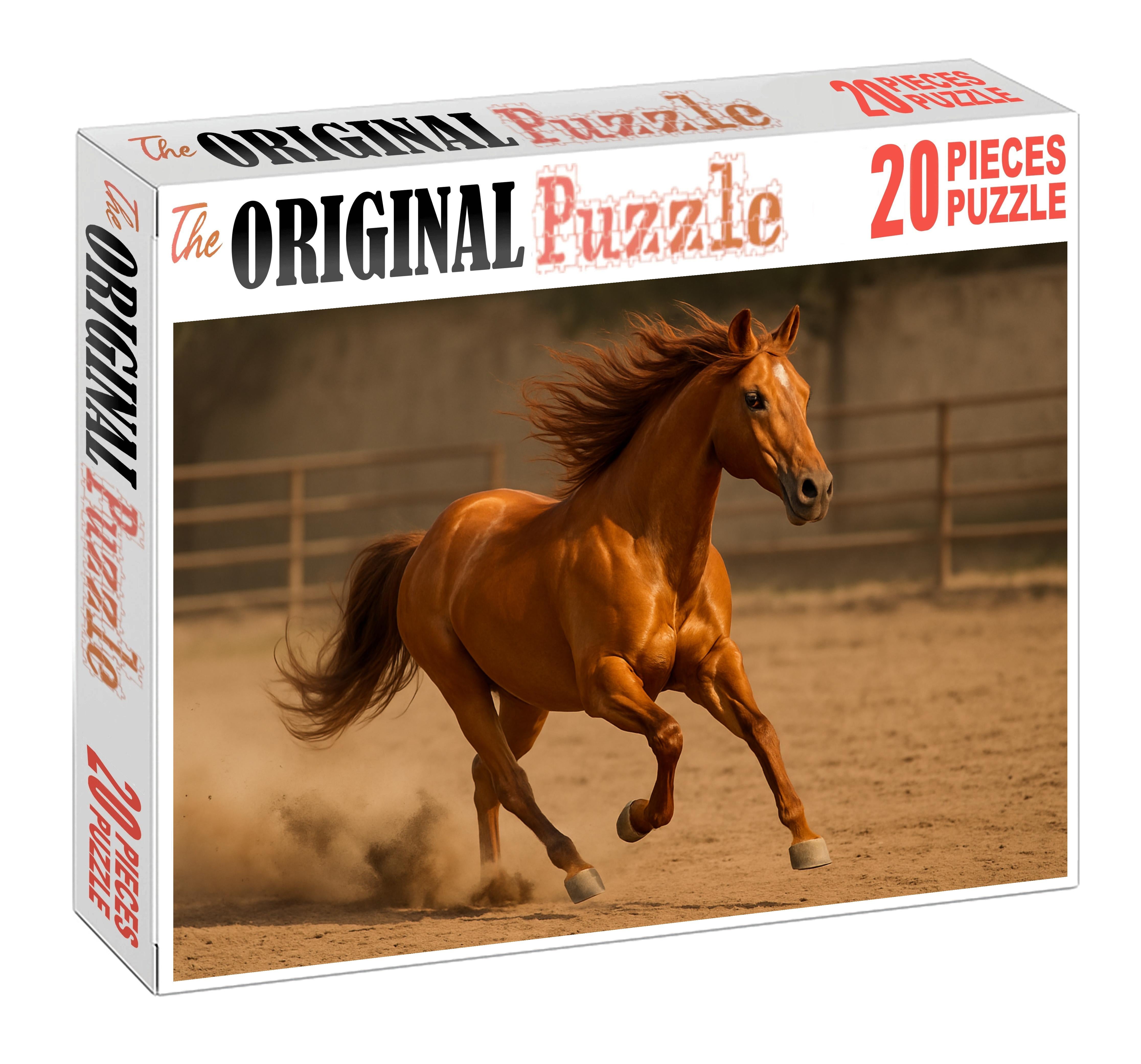 Amber Rose Stock Horse Large Format Puzzle