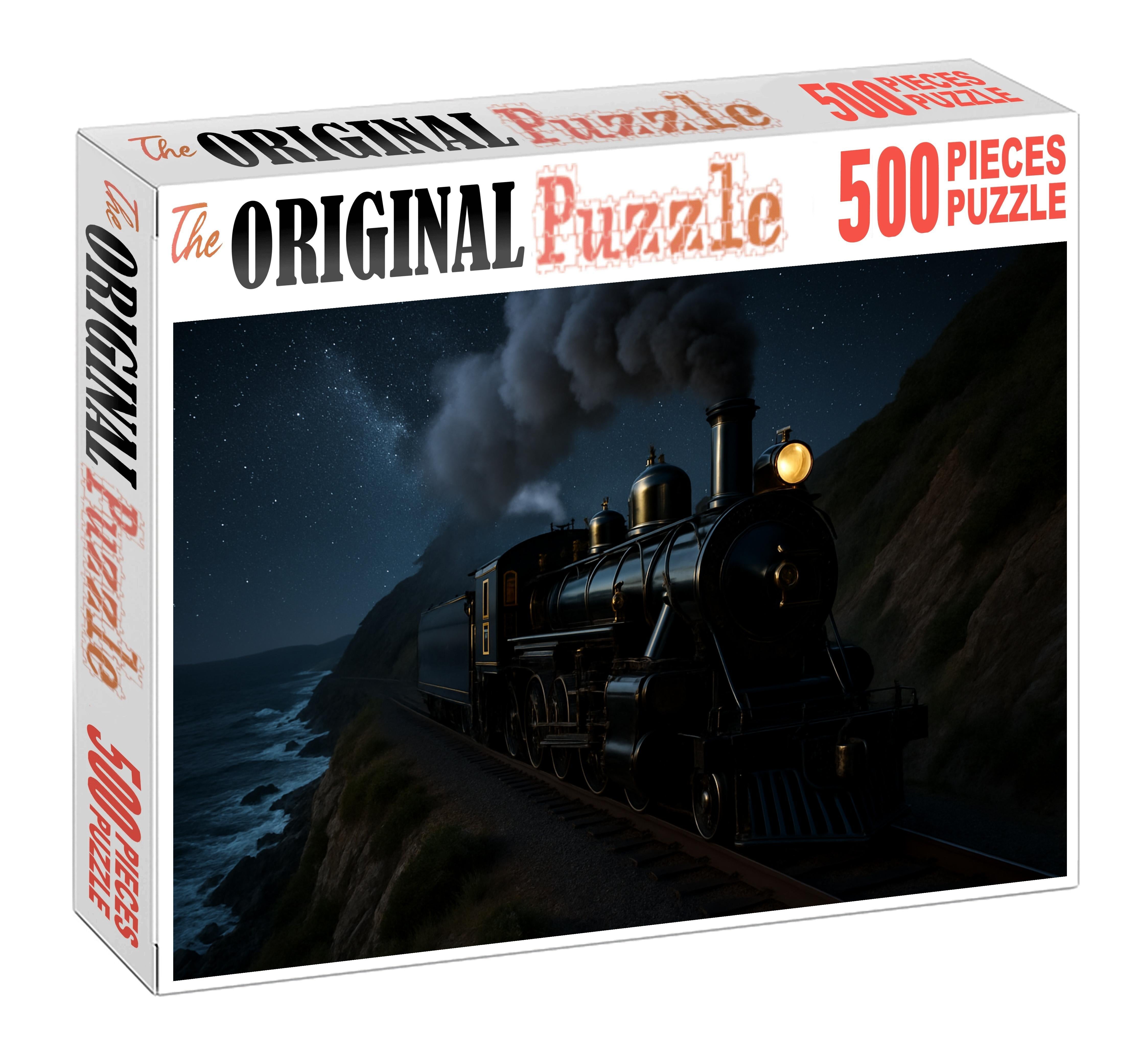 Midnight Steam Flyer 300 Piece Puzzle