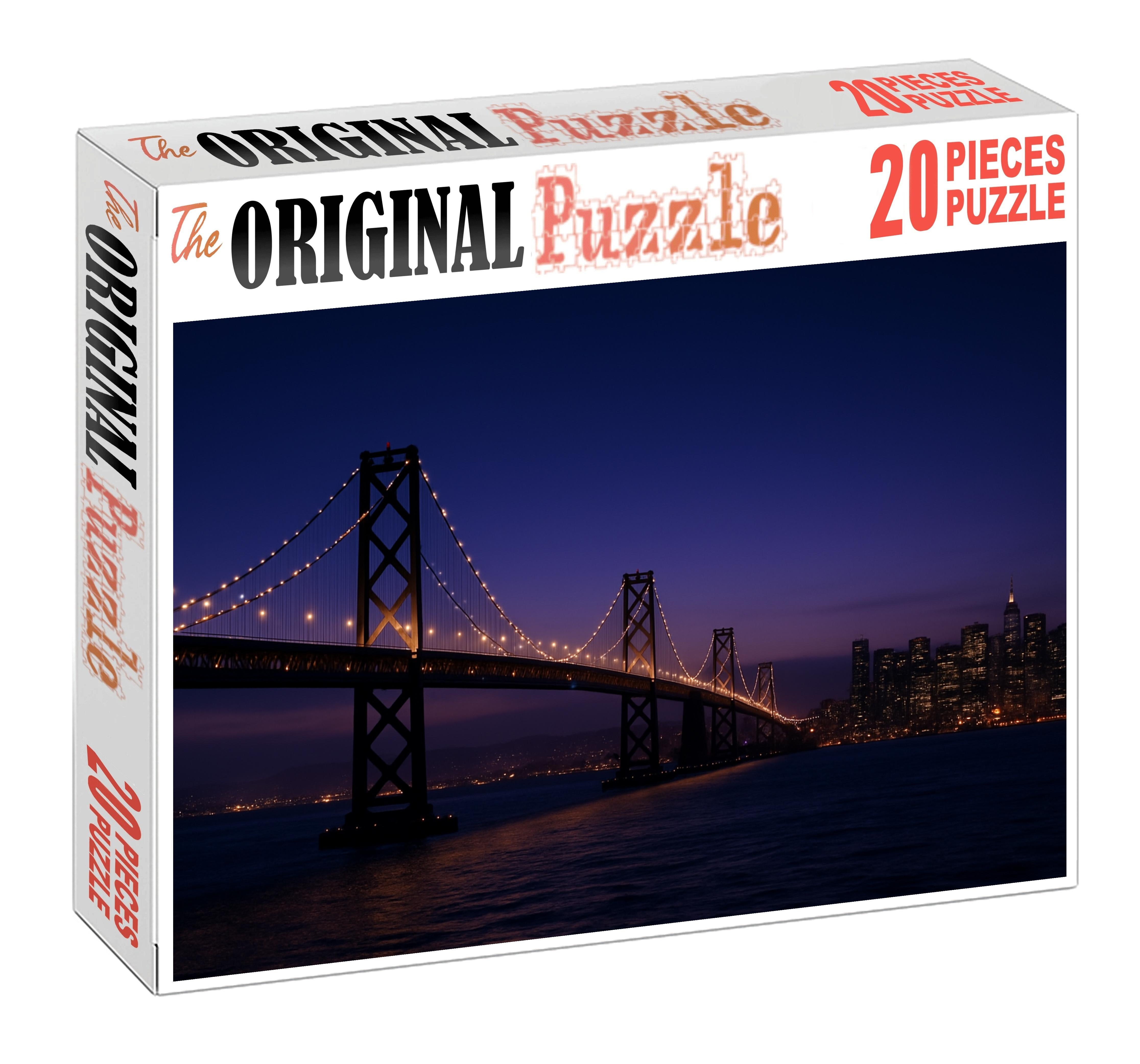 Mumbai Bandra-worli Skyline Coastal Mega Cityscape 100 Piece Puzzle