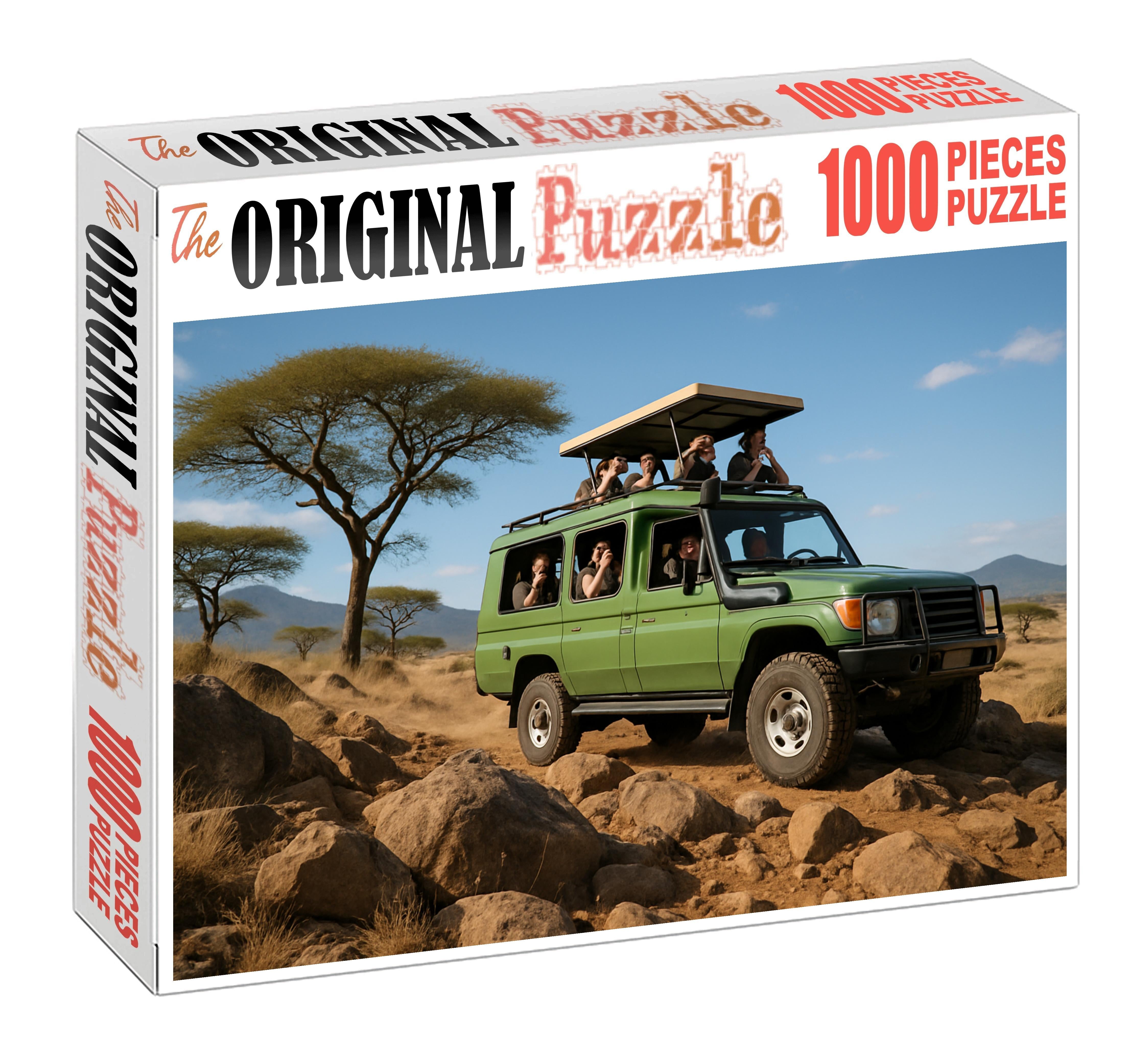 Biofuel-powered Off-road Safari Vehicle 100 Piece Puzzle