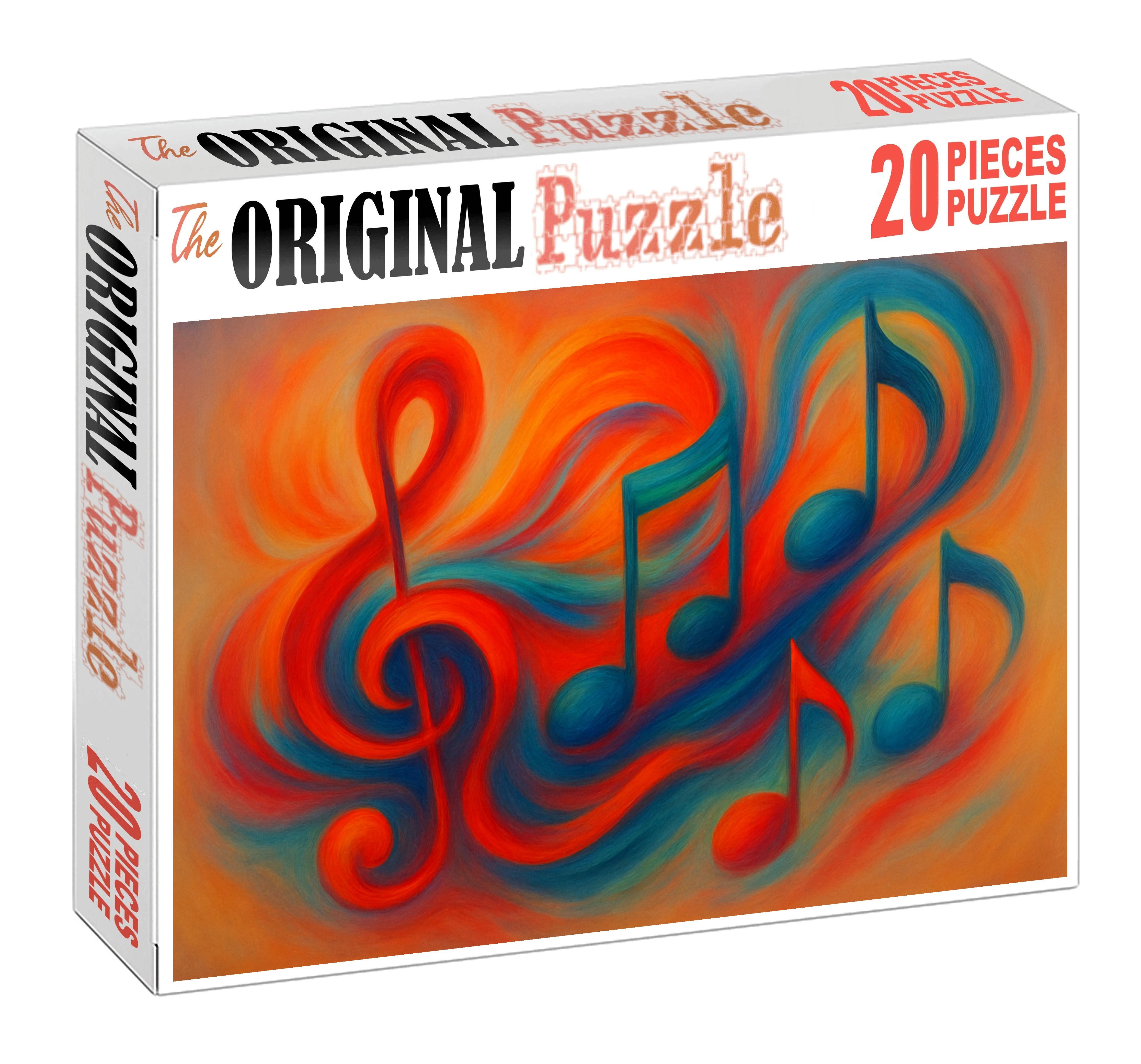 Chromatic Symphony Of The Mind 20 Piece Puzzle