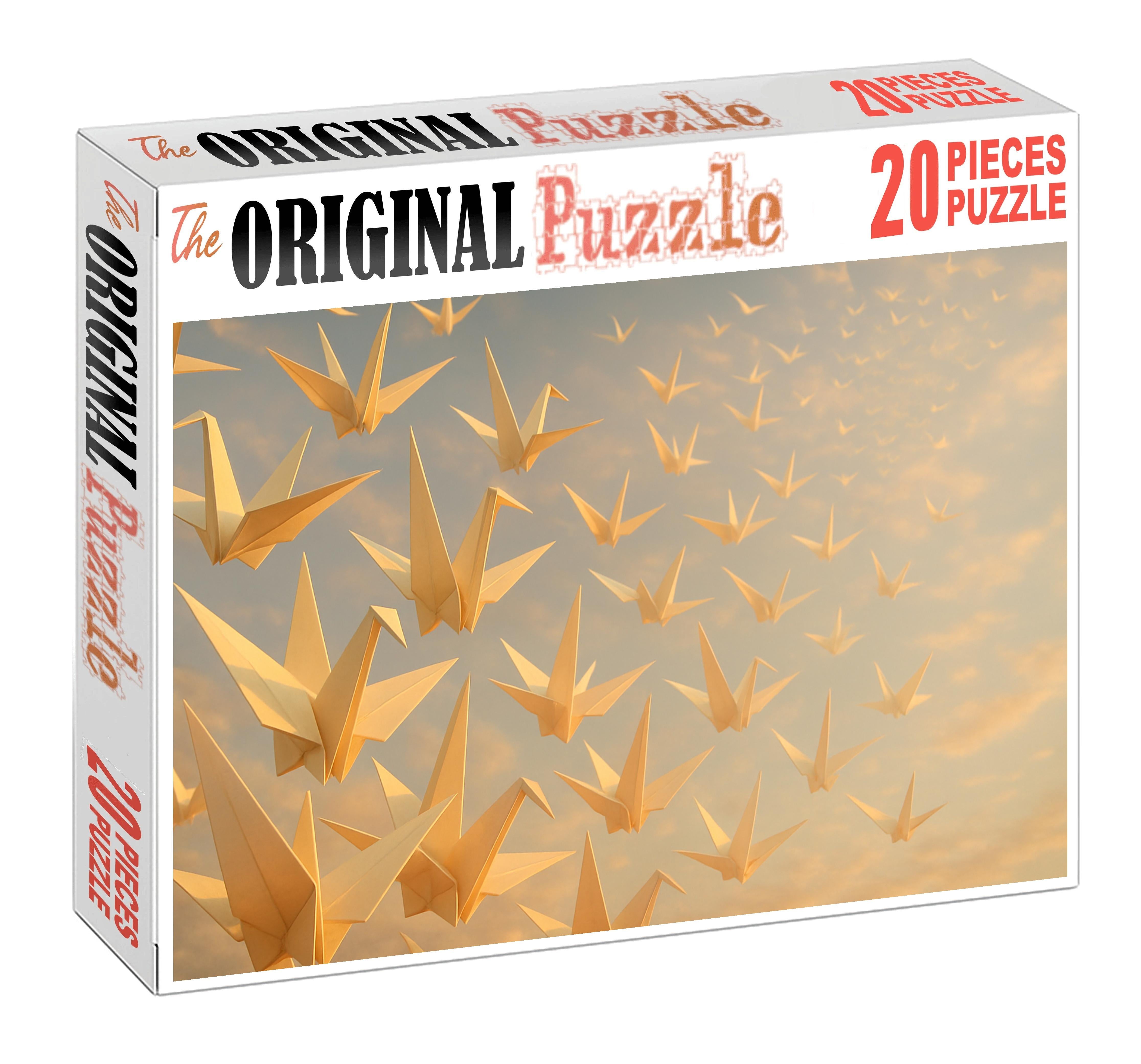 The Paper Crane Aviary 200 Piece Puzzle