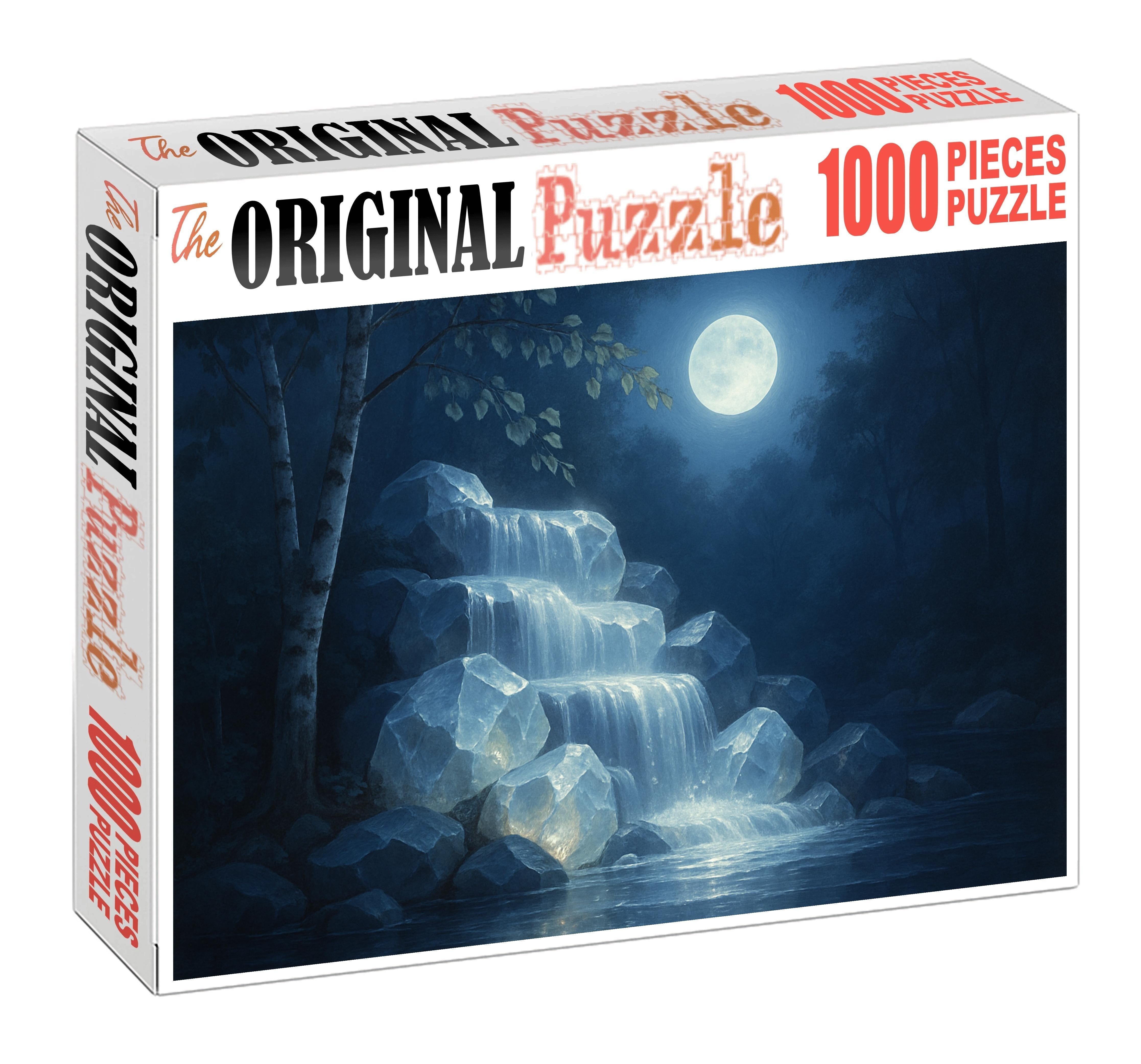 Moonlit Crystal Cascade 100 Piece Puzzle